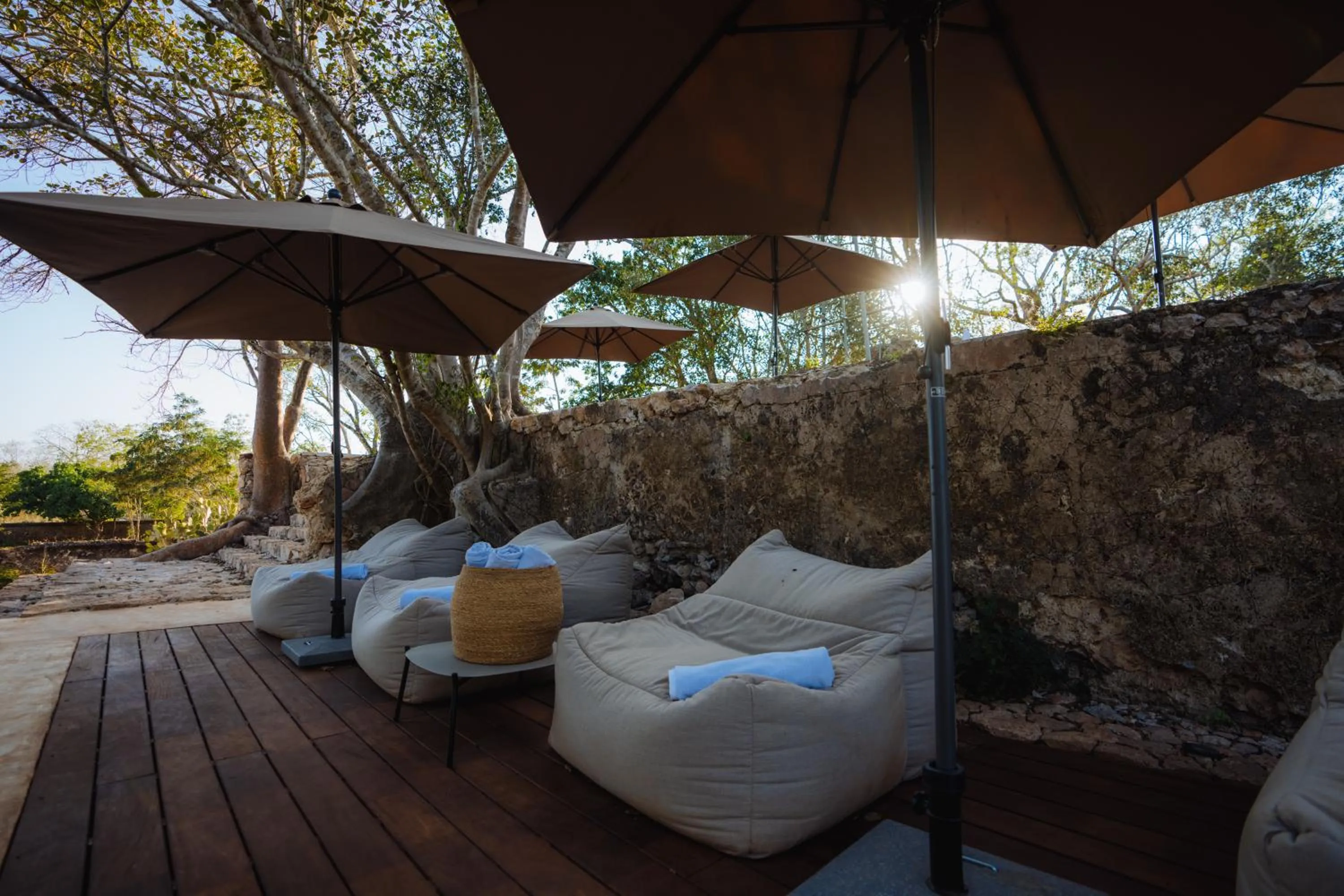 Garden view in Viatura Hacienda Xtojil, Yucatan, Merida, with Optional All Inclusive