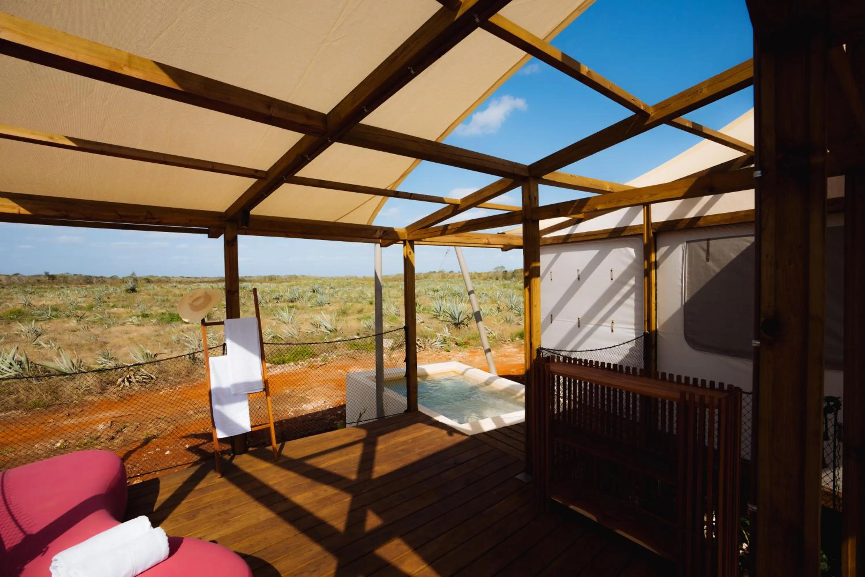 Swimming pool in Viatura Hacienda Xtojil, Yucatan, Merida, with Optional All Inclusive