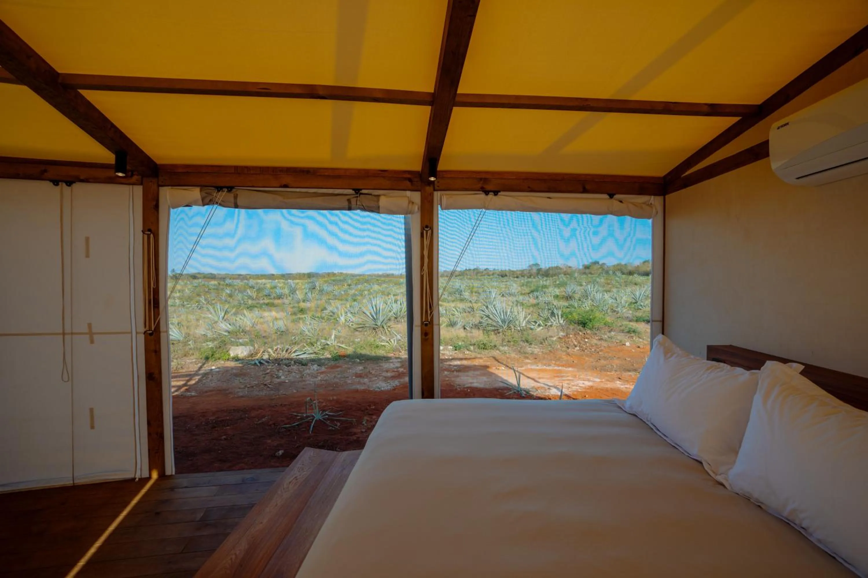 View (from property/room), Bed in Viatura Hacienda Xtojil, Yucatan, Merida, with Optional All Inclusive