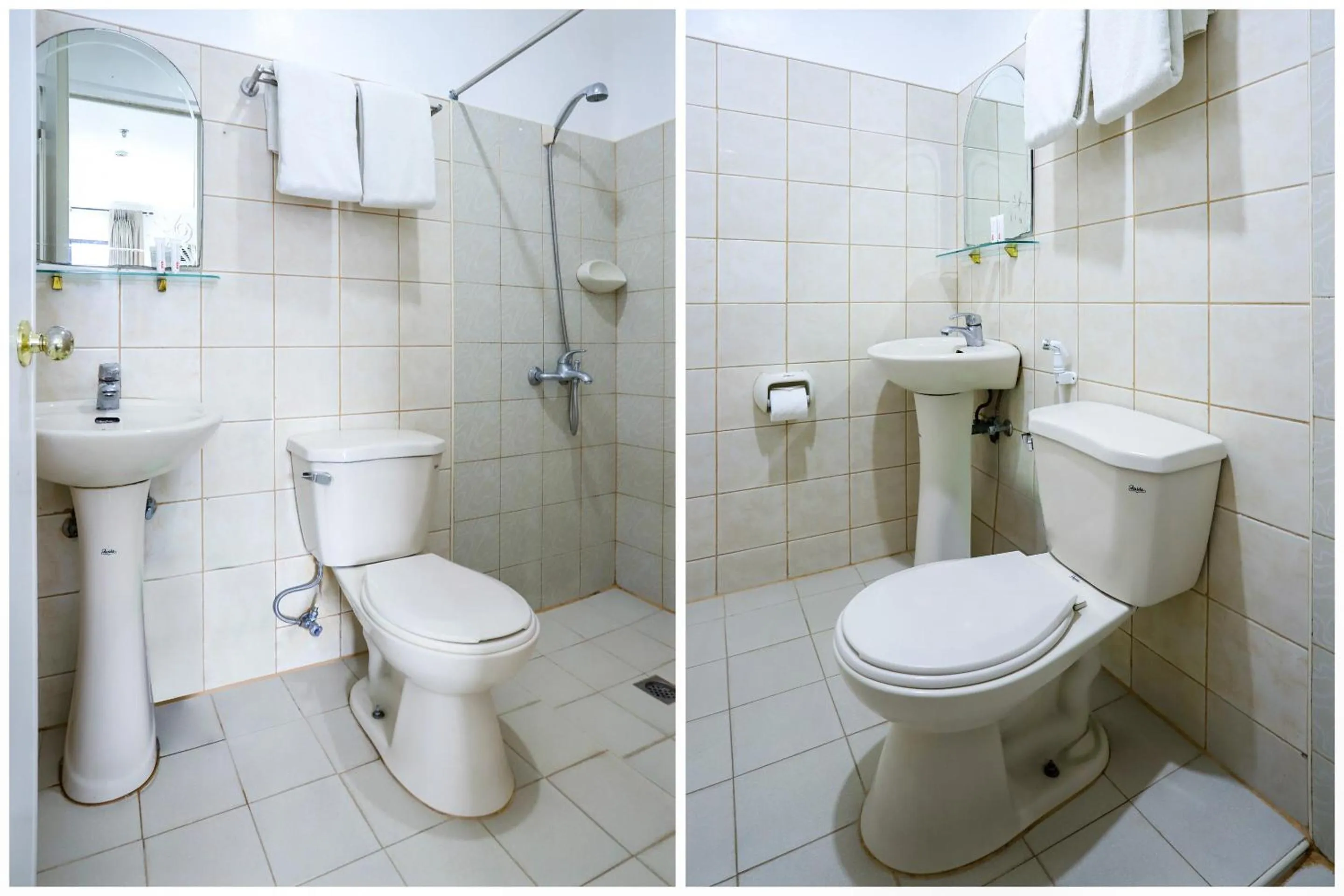 Bathroom in OYO 210 Apple Tree Suites