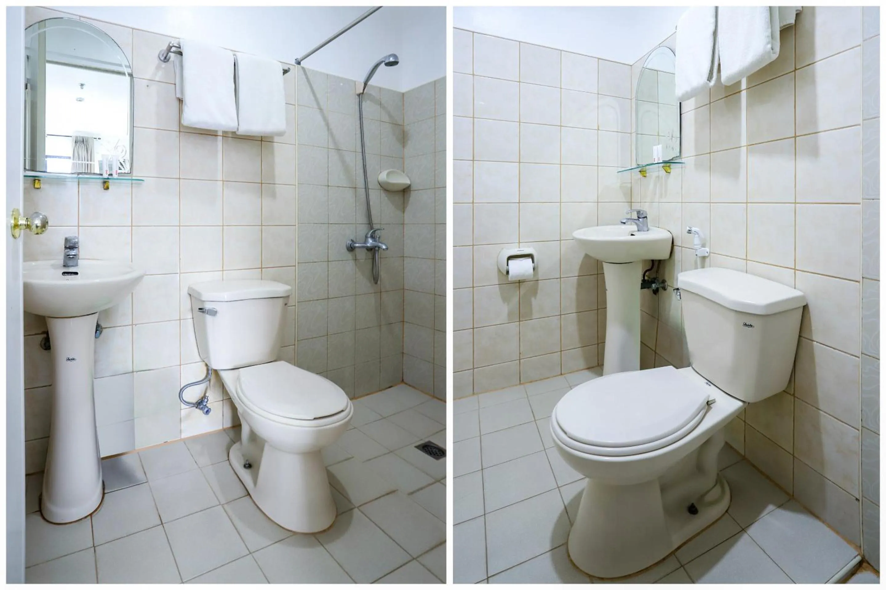 Bathroom in OYO 210 Apple Tree Suites