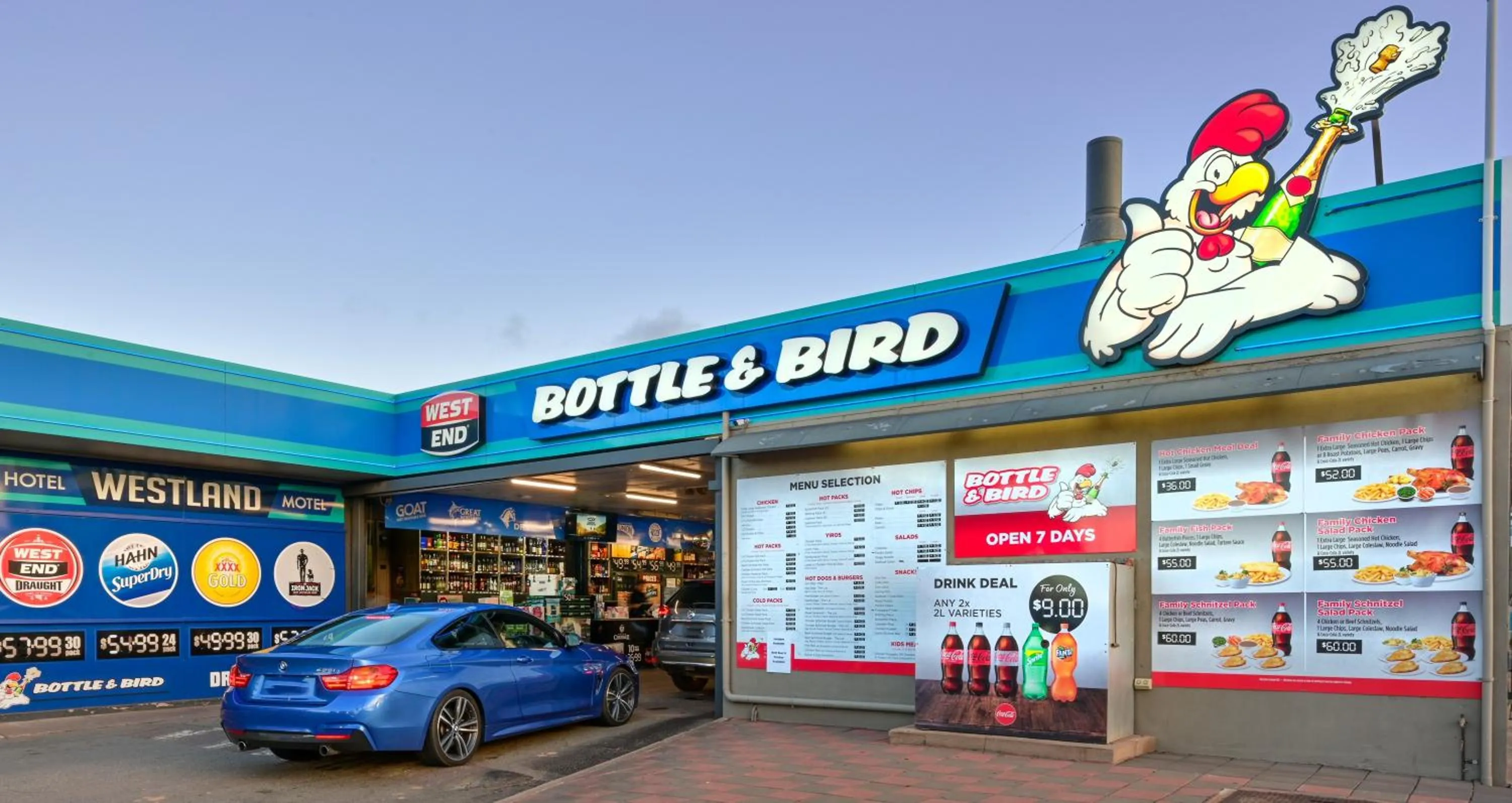 Restaurant/places to eat in Westland Hotel Motel