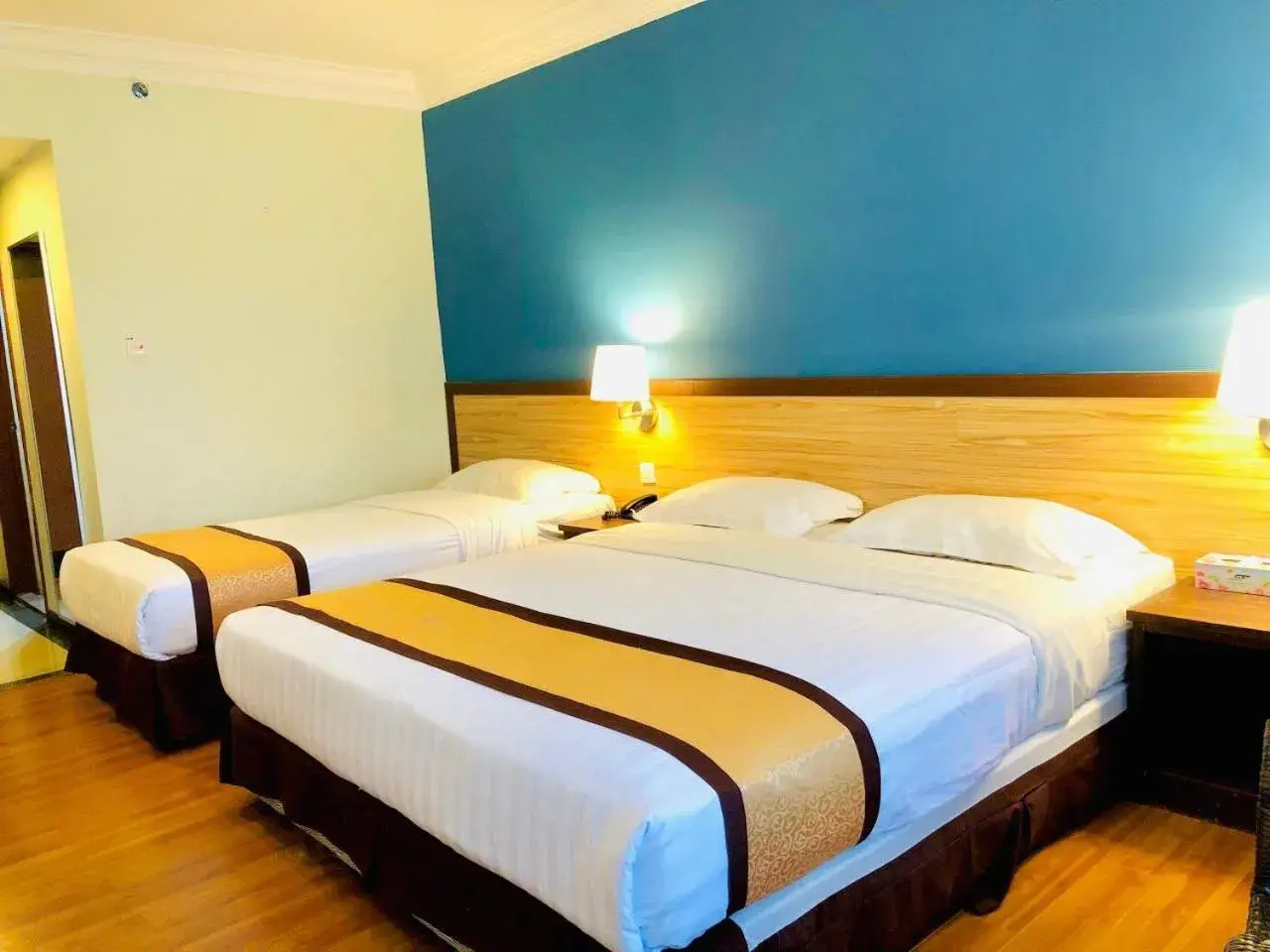 Bed in TD Lodge Kota Belud Bed in TD Lodge Kota Belud