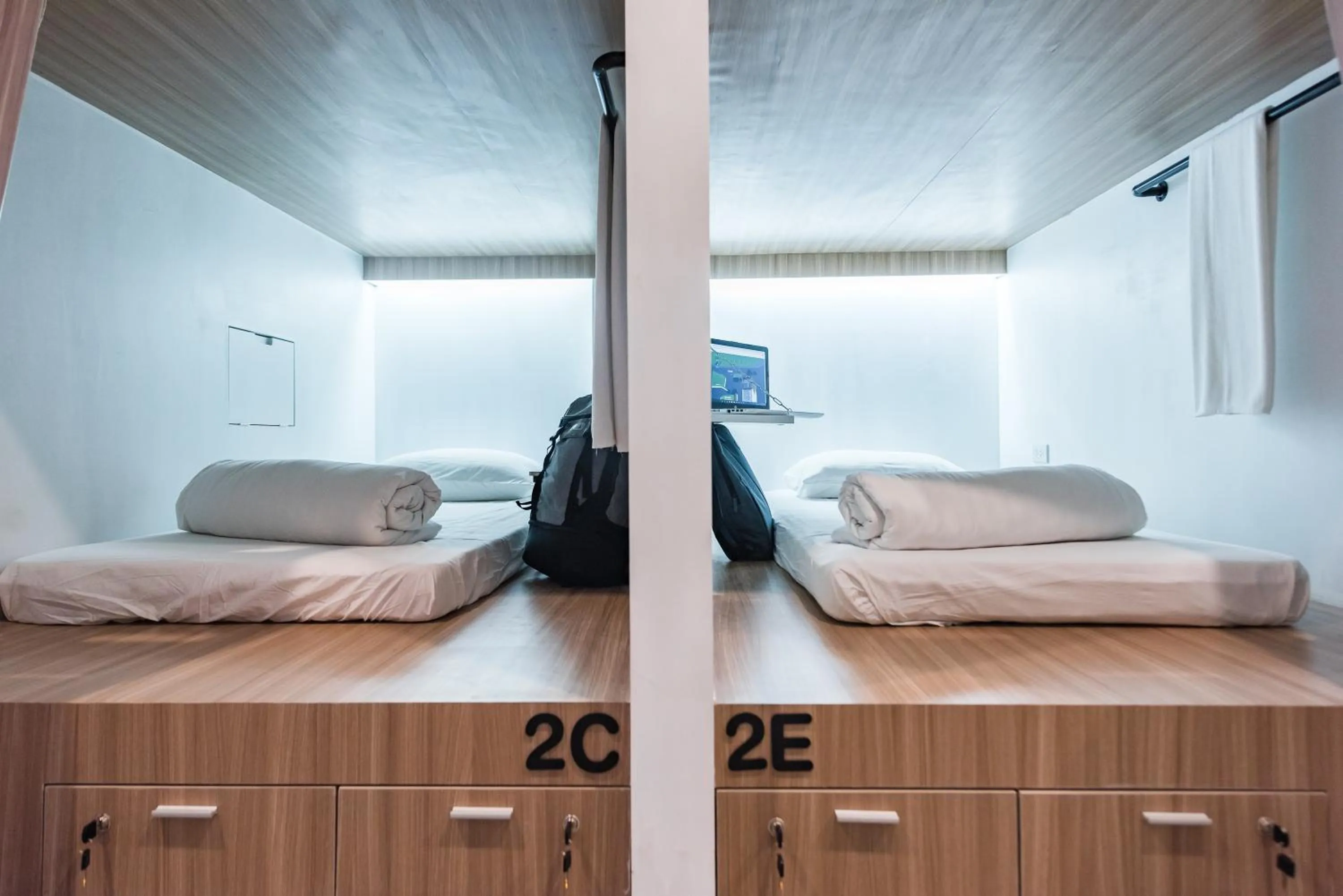 bunk bed, Bed in Eco Hostel