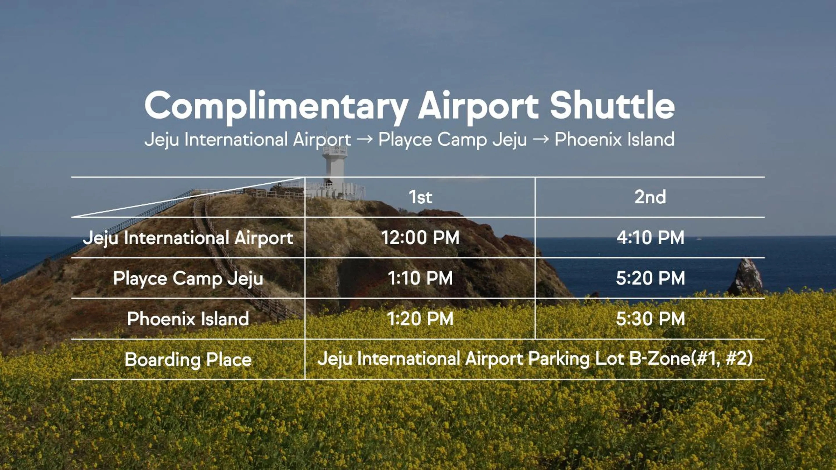 shuttle in Phoenix Island