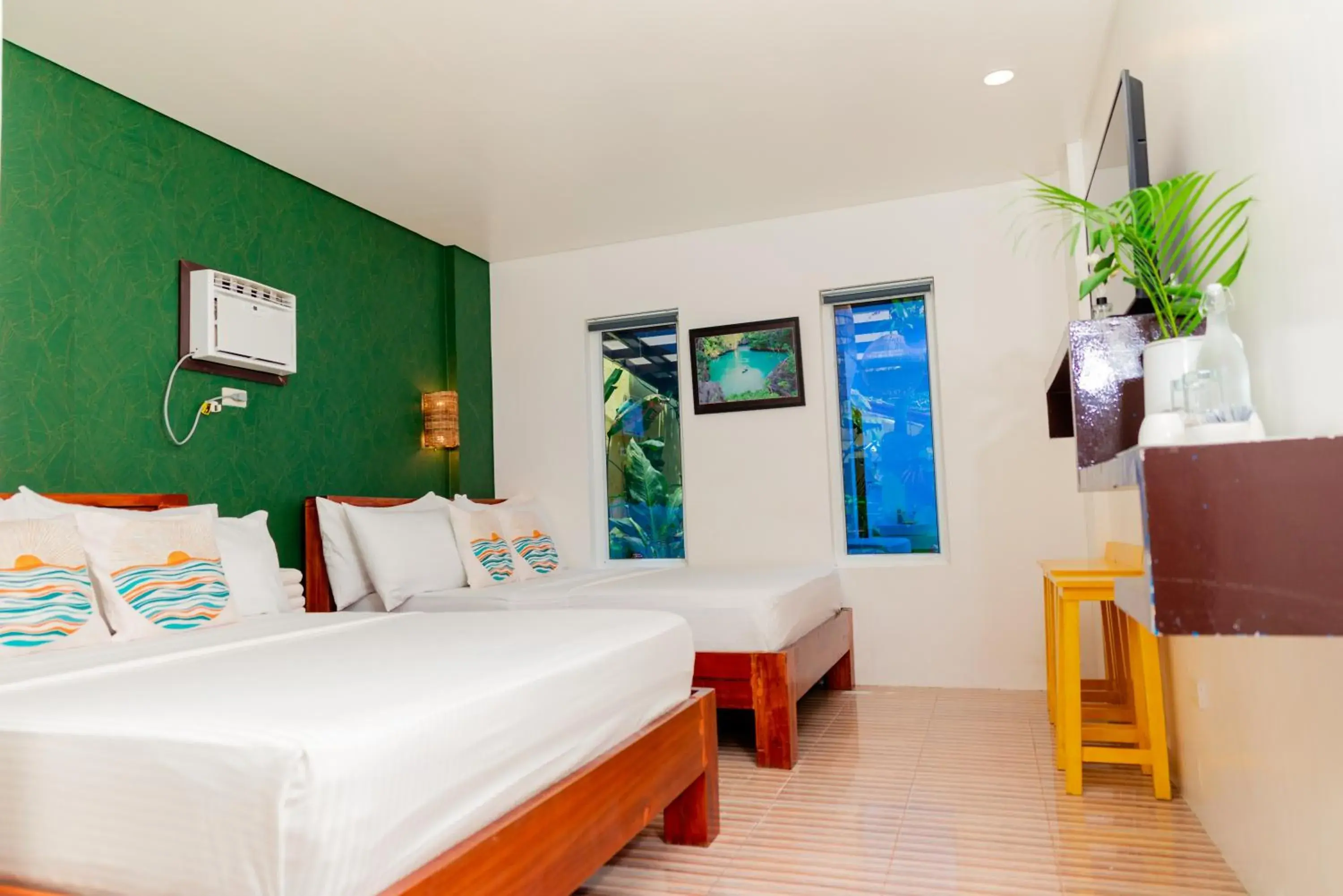 Bed in DENGI INN EL NIDO Bed in DENGI INN EL NIDO