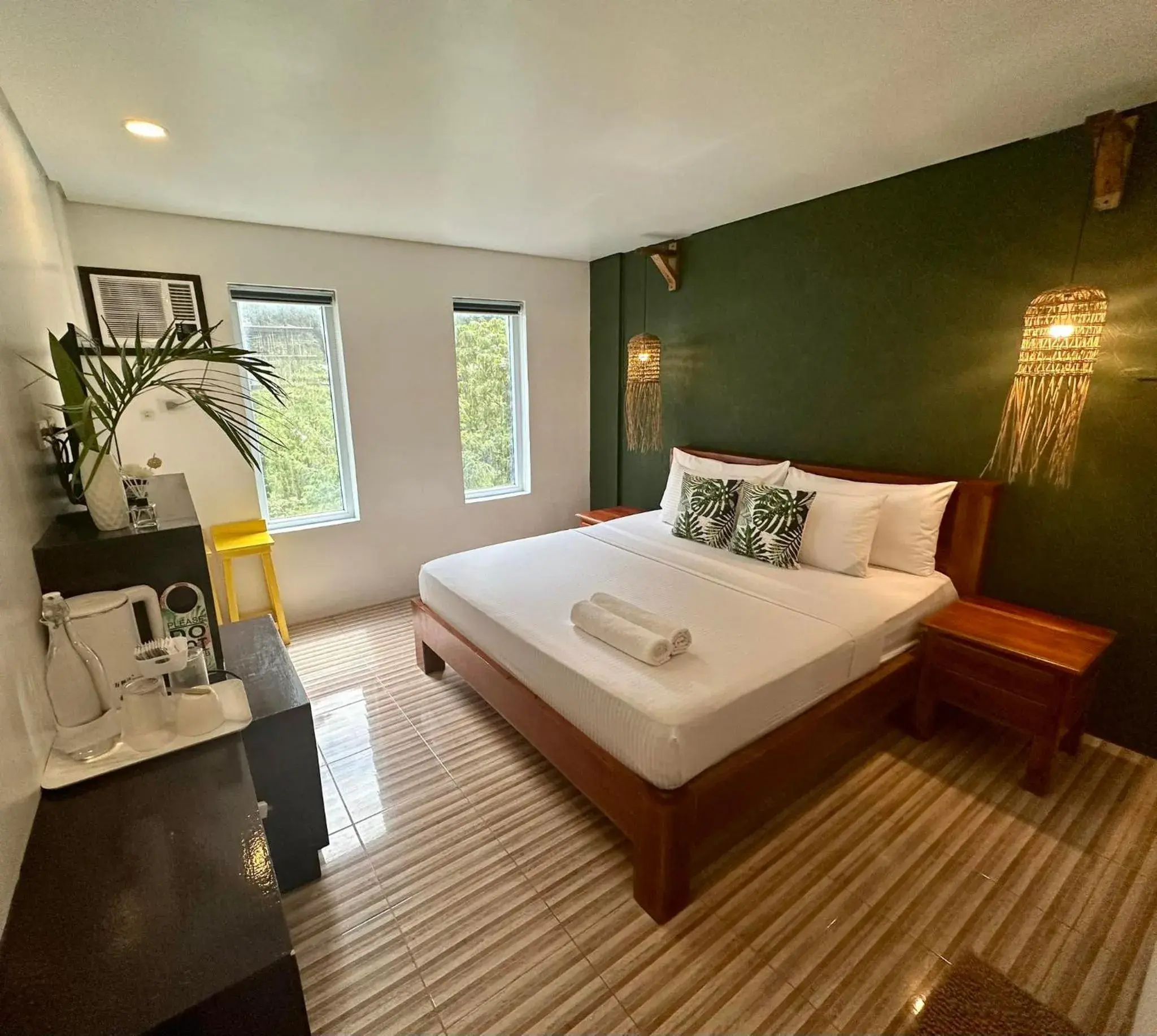 Bed in DENGI INN EL NIDO Bed in DENGI INN EL NIDO