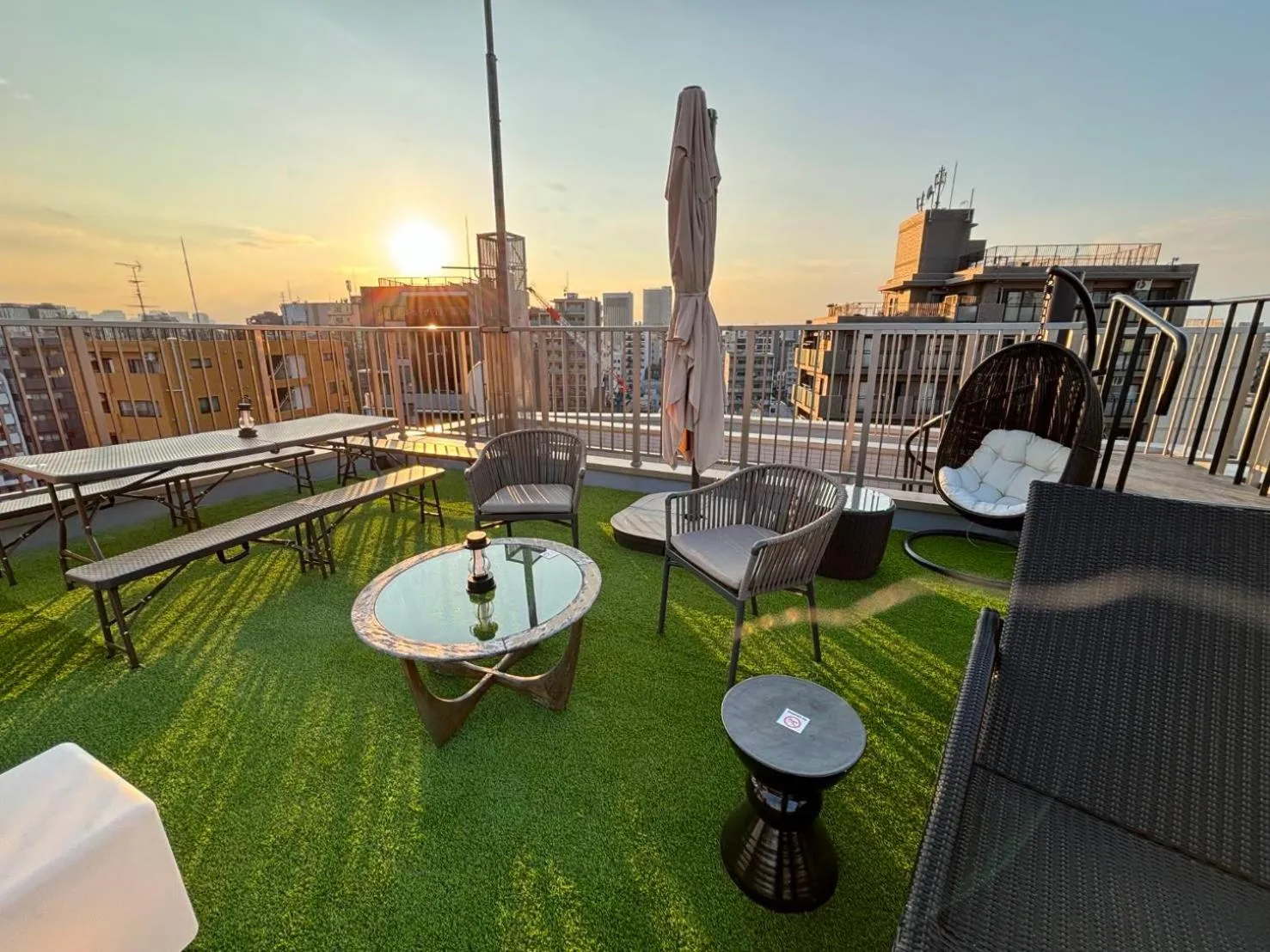 Patio in HOTEL TOMOS ASAKUSA