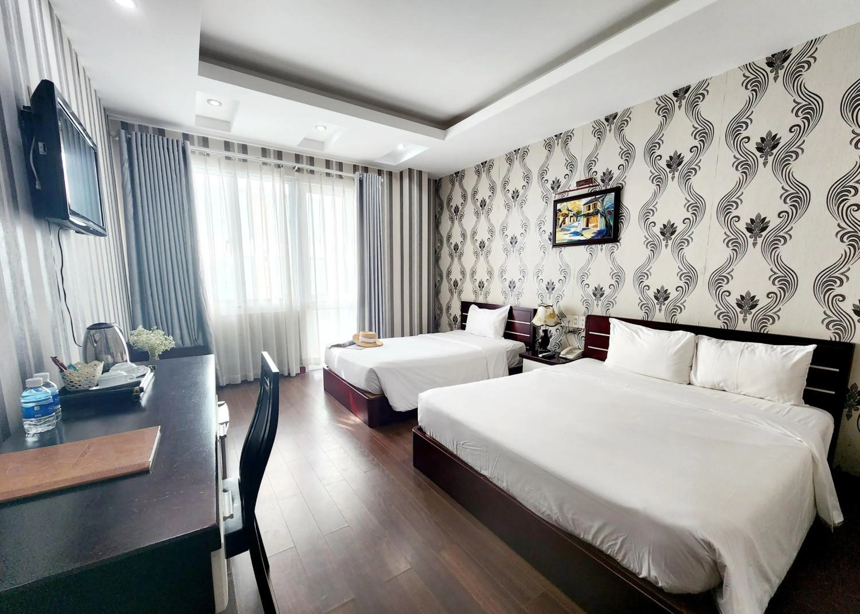 Bed in Happy Light Central Nha Trang