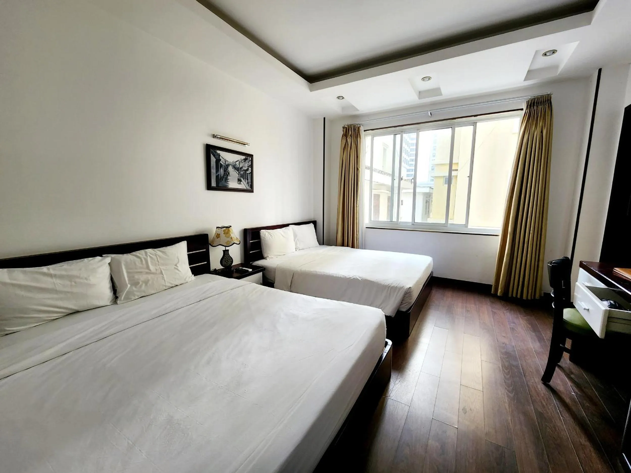 Bed in Happy Light Central Nha Trang