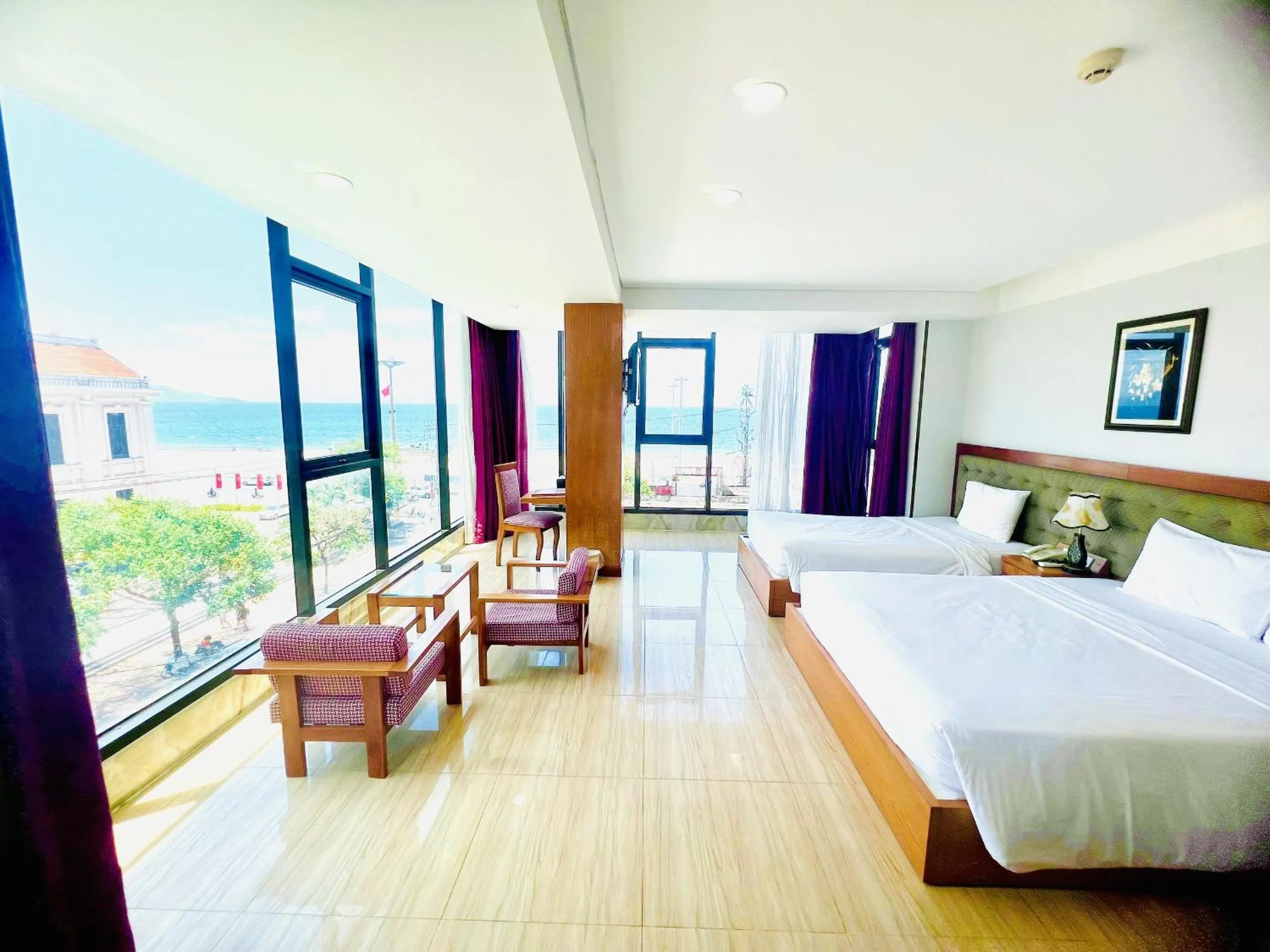 Bed in Happy Light Central Nha Trang