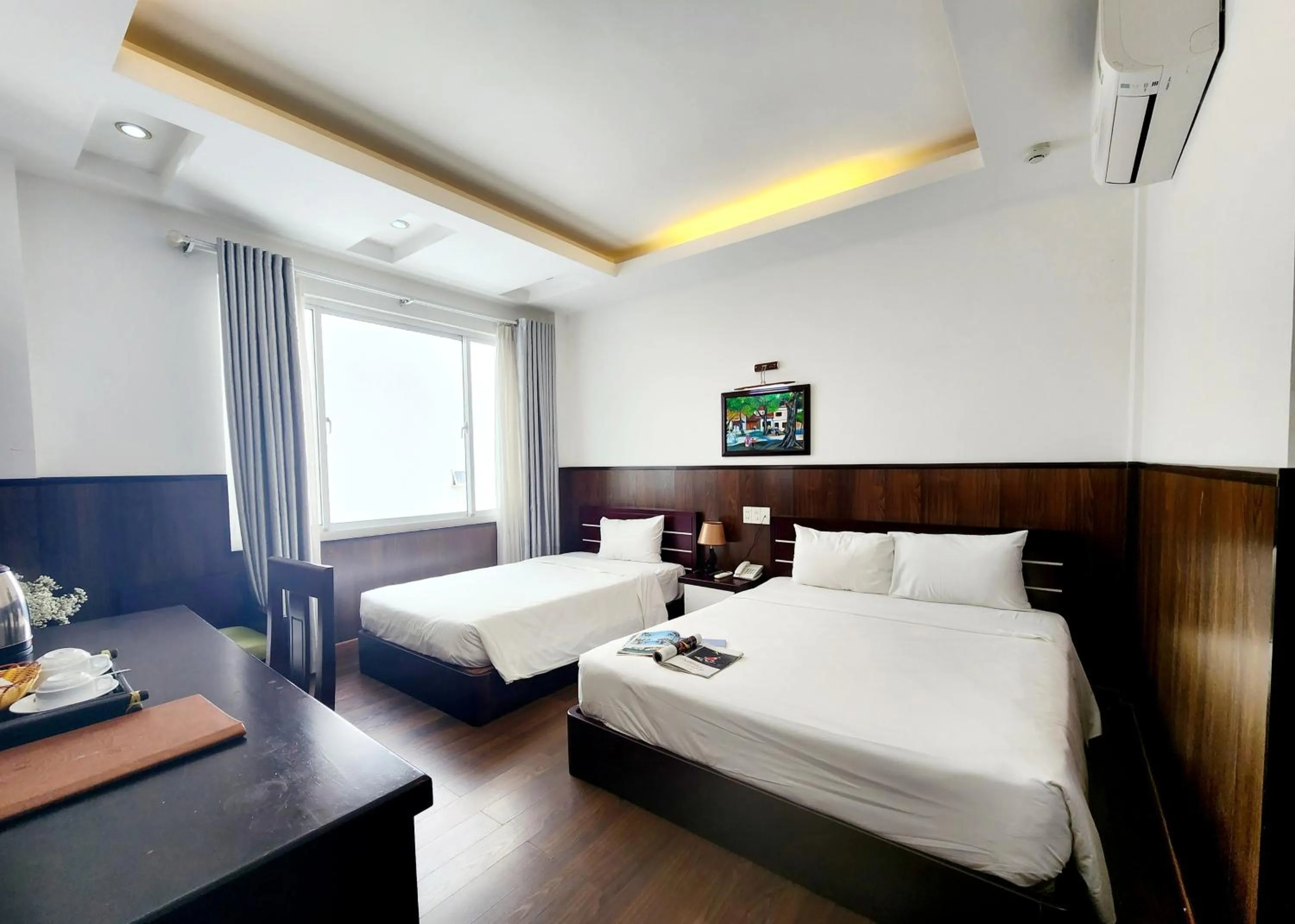 Bed in Happy Light Central Nha Trang