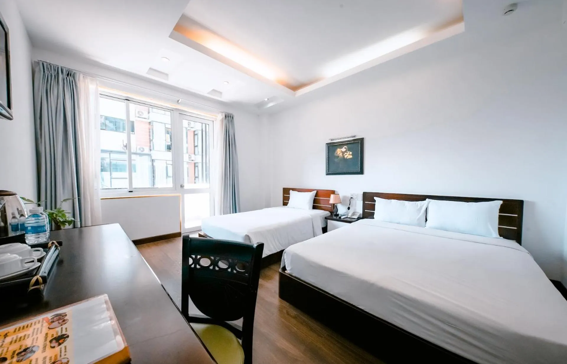 Bed in Happy Light Central Nha Trang