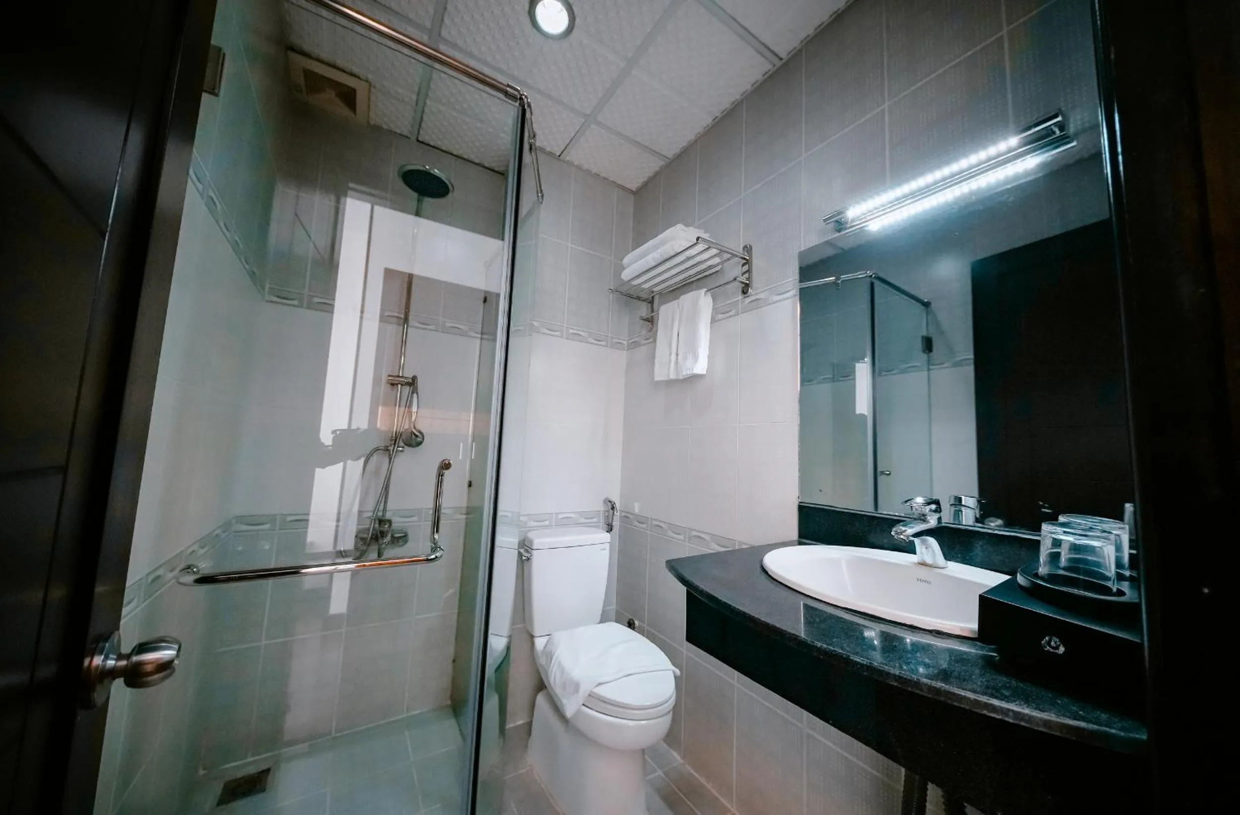Bathroom in Happy Light Central Nha Trang