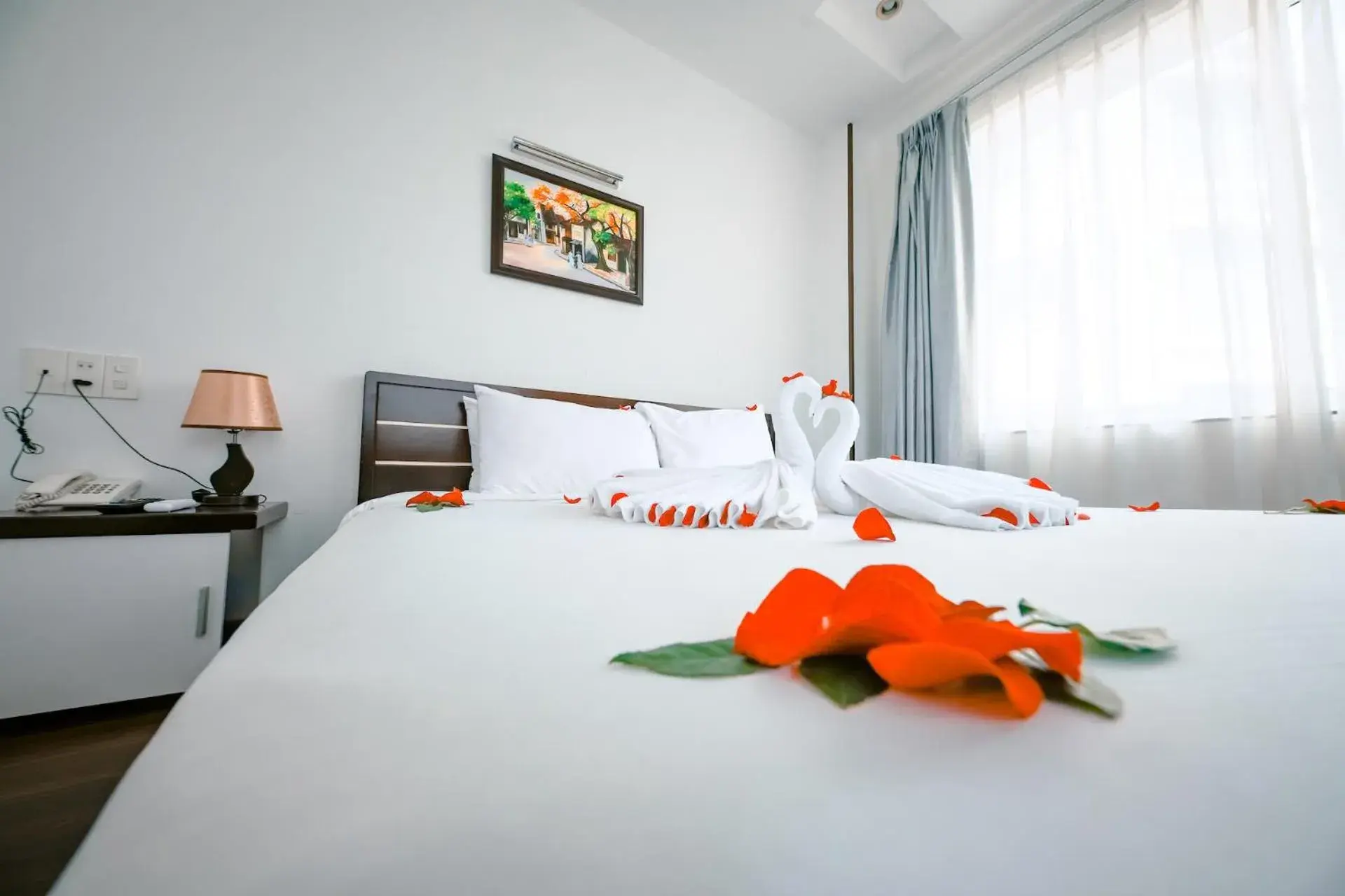 Bed in Happy Light Central Nha Trang Bed in Happy Light Central Nha Trang