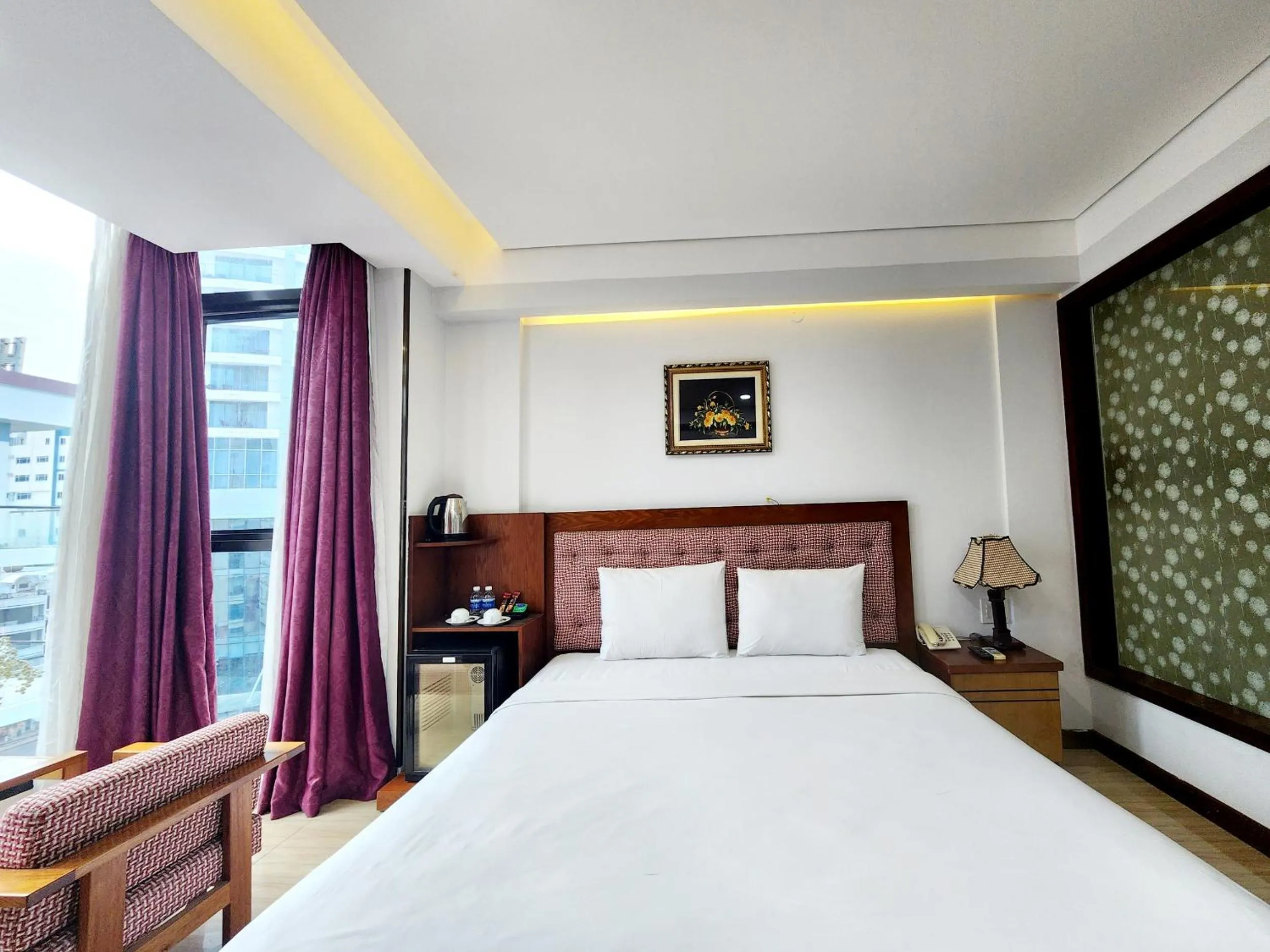 Bed in Happy Light Central Nha Trang