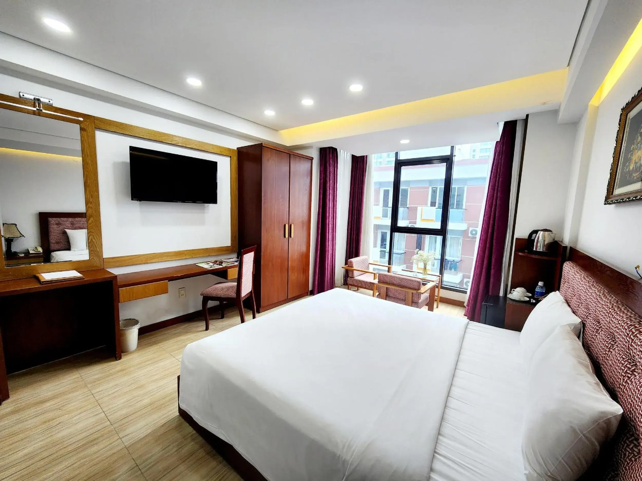 Bed in Happy Light Central Nha Trang Bed in Happy Light Central Nha Trang