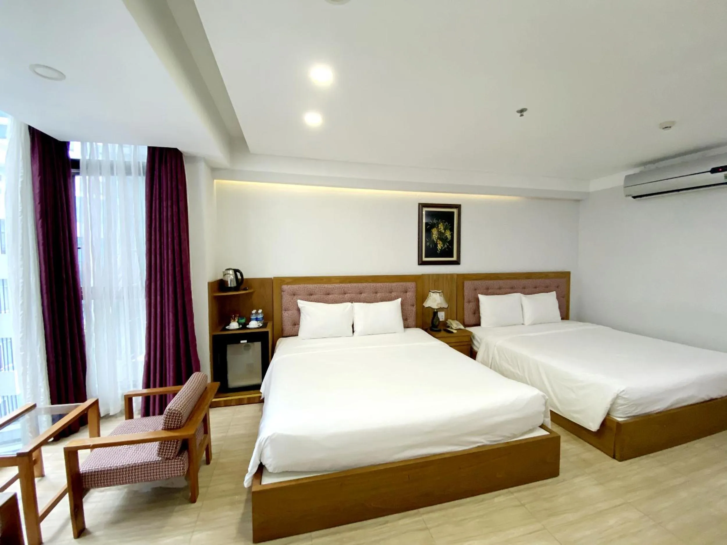 Bed in Happy Light Central Nha Trang