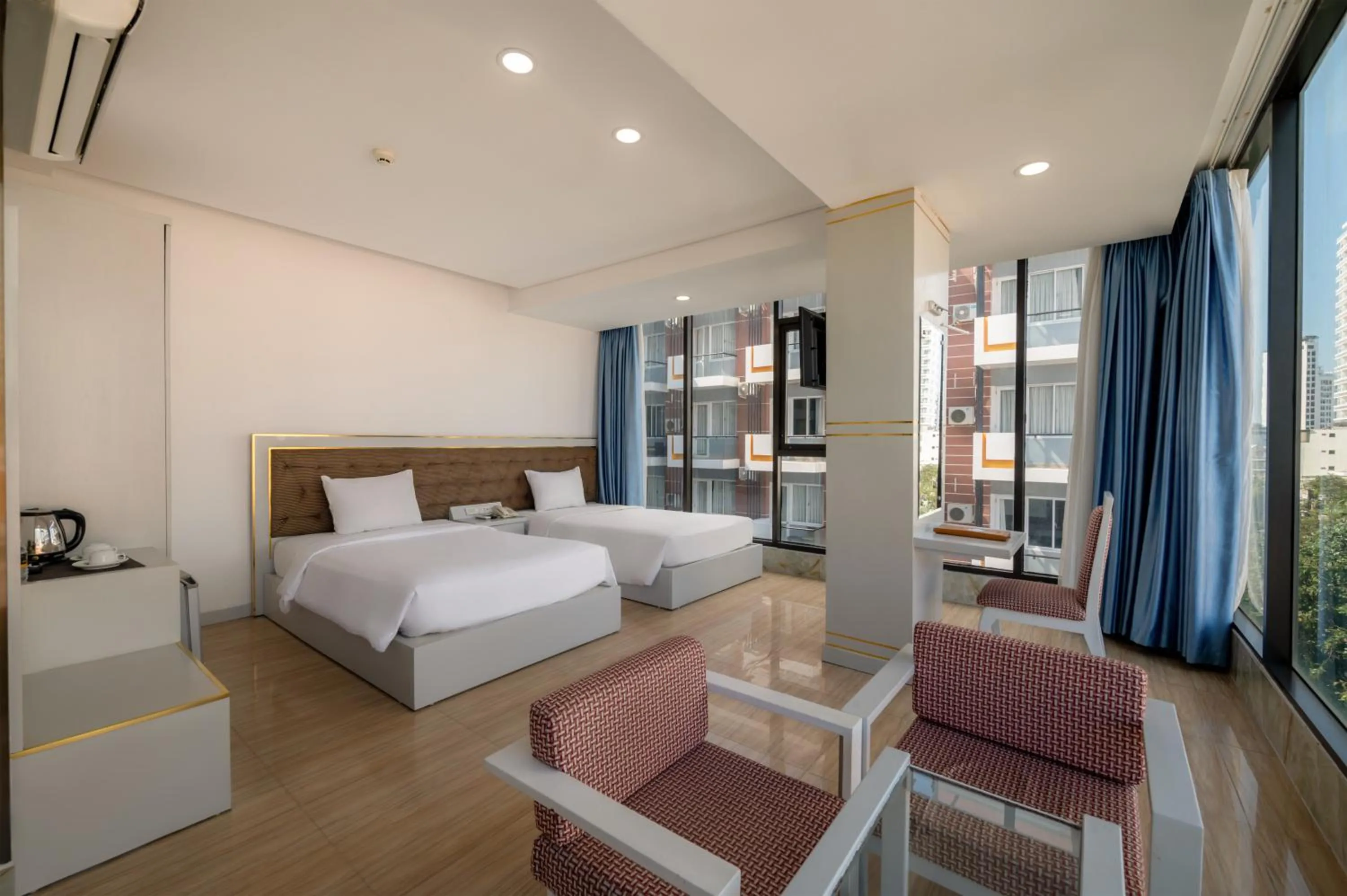 Bed in Happy Light Central Nha Trang