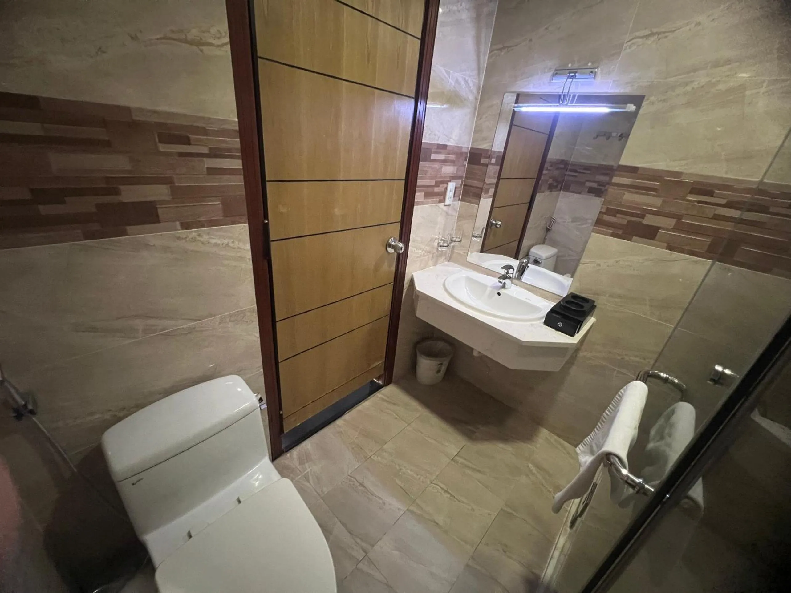 Bathroom in Happy Light Central Nha Trang