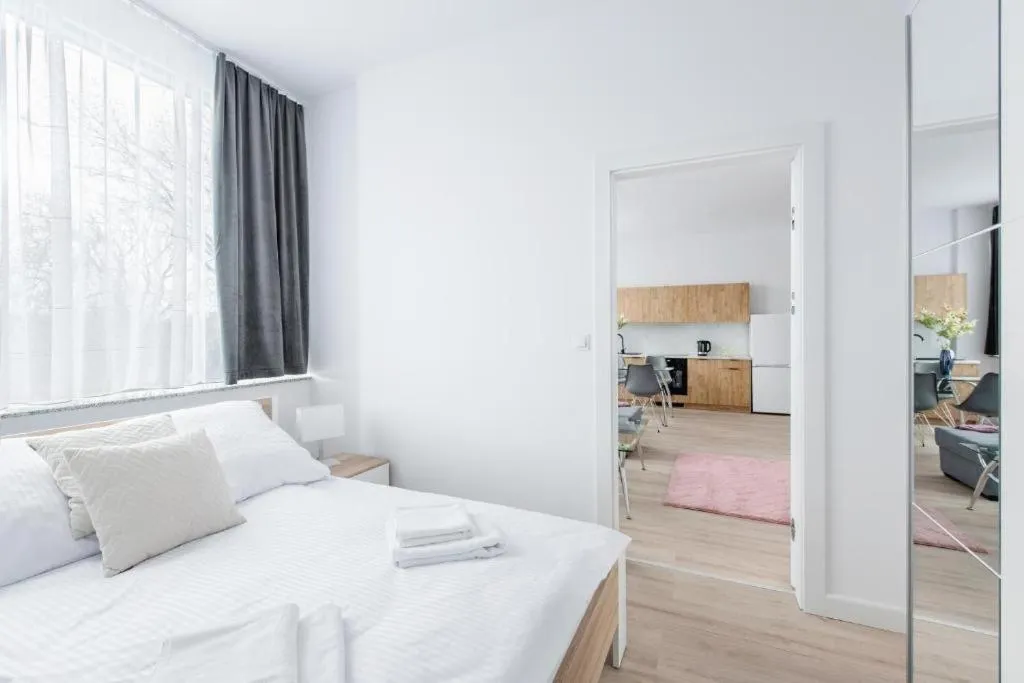 Bed in Reymonta 22 Apartamenty