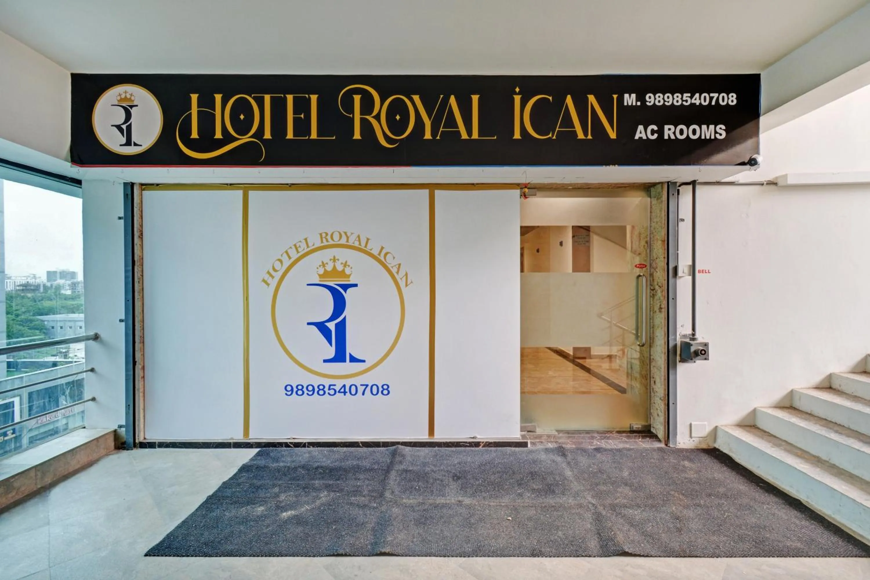 Property logo or sign in Hotel Royal Ican Sindhubhavan Road