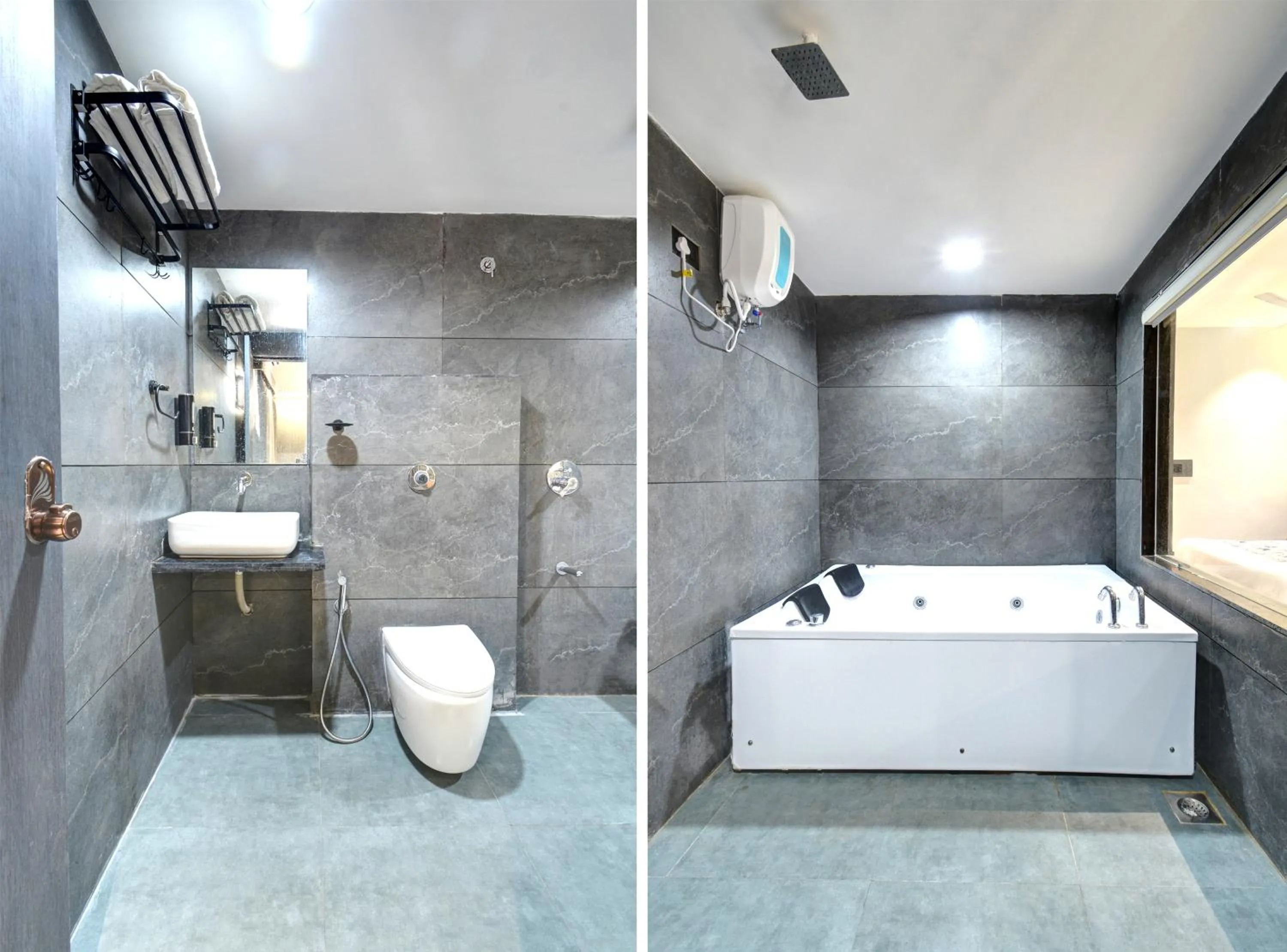 Bathroom in Hotel Royal Ican Sindhubhavan Road