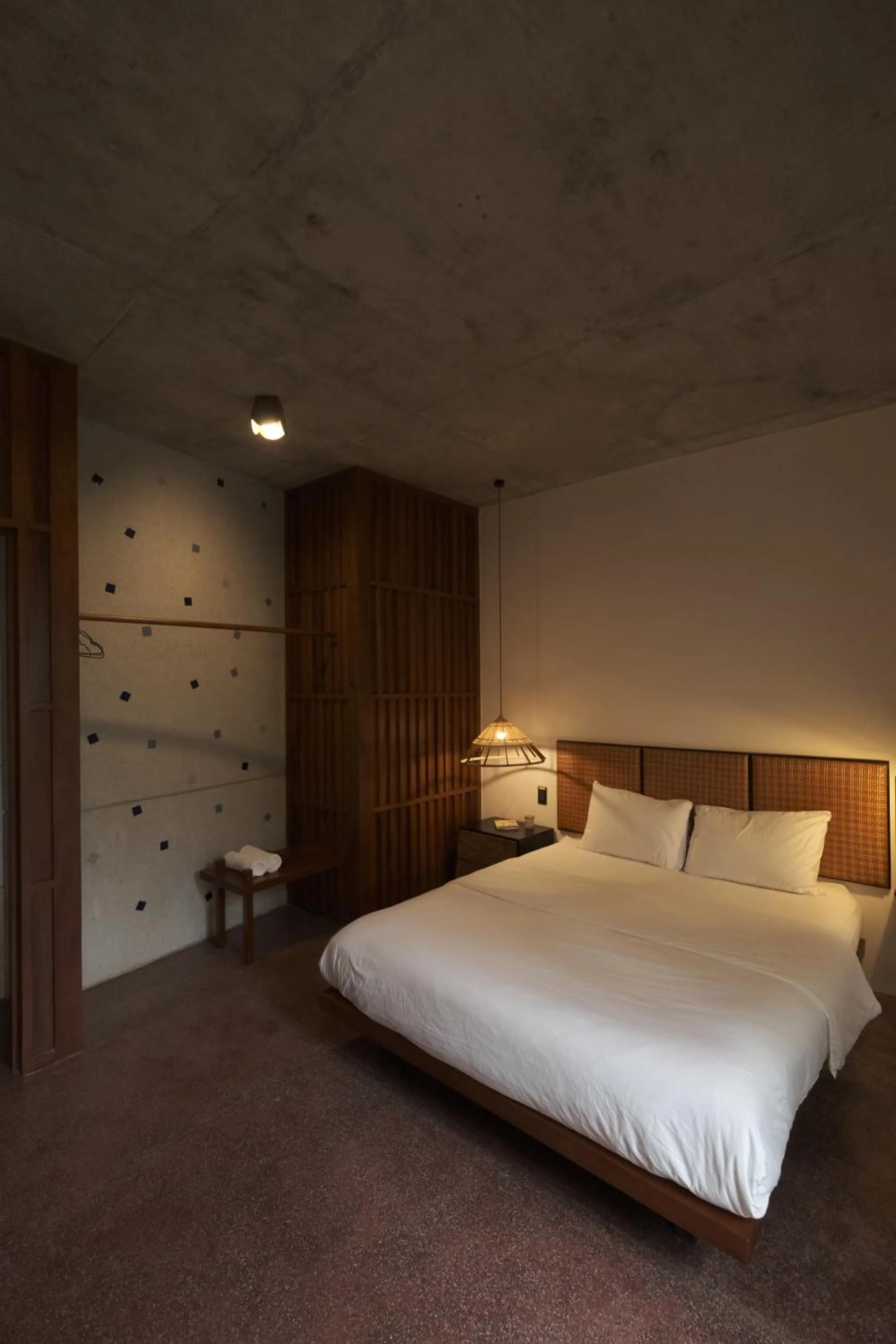 Photo of the whole room, Bed in De Hué