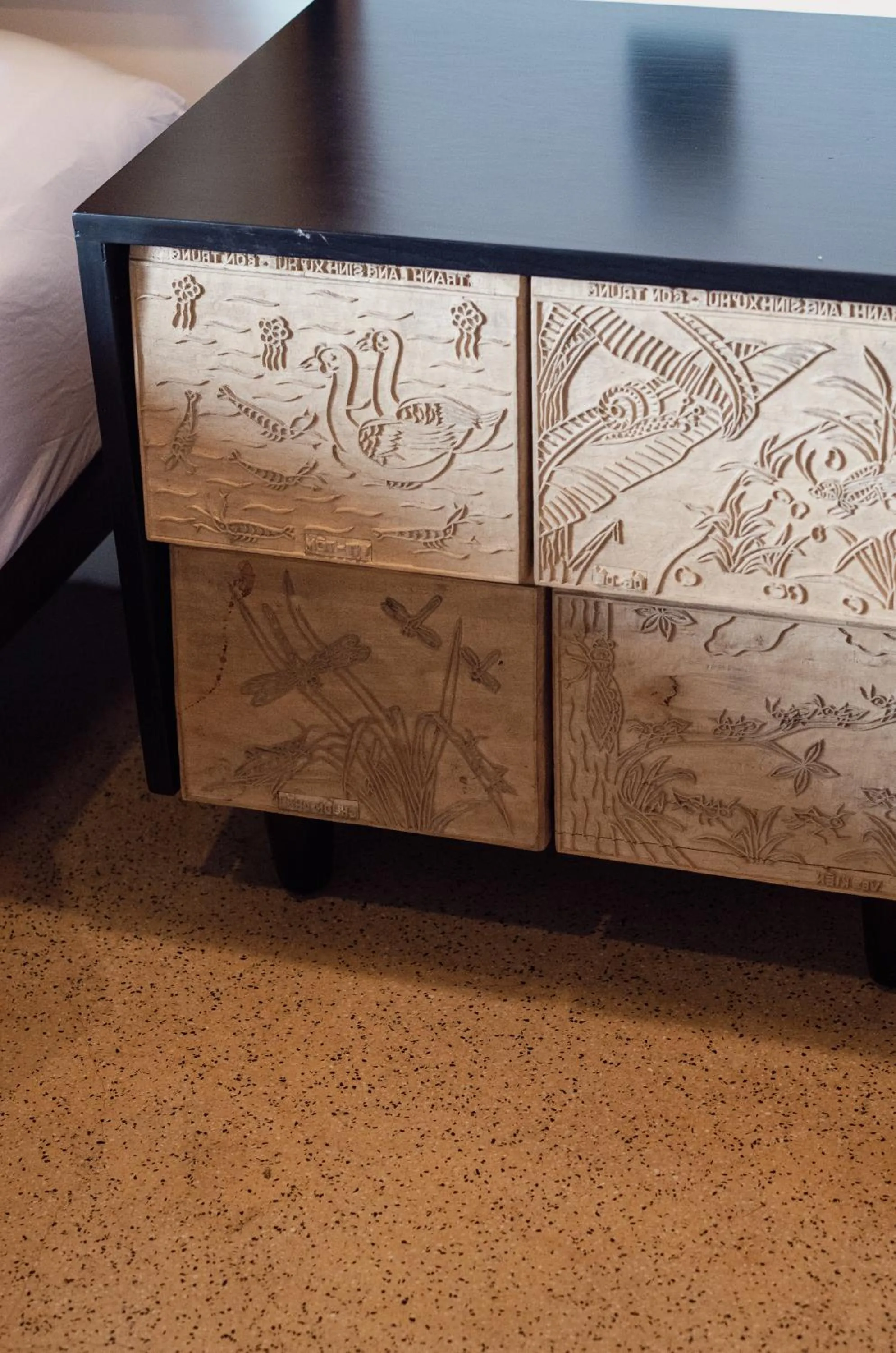 Decorative detail in De Hué