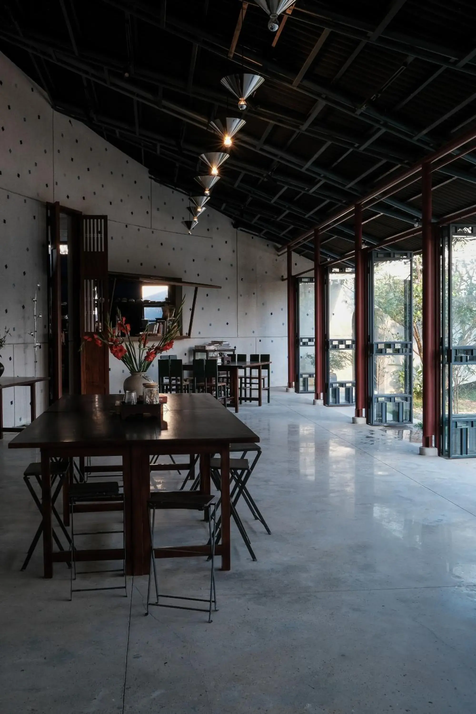 Dining area in De Hué Dining area in De Hué