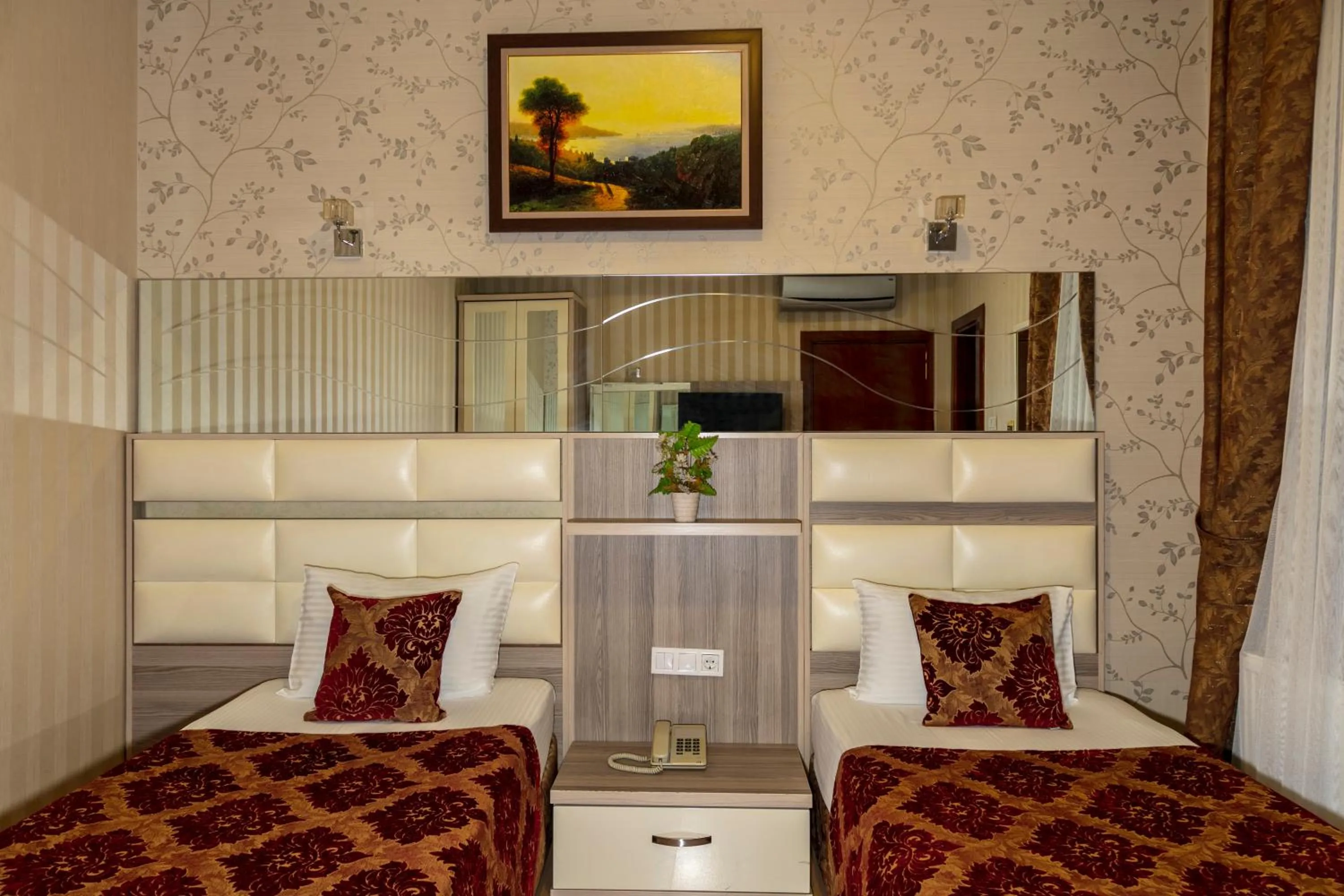 Bed in Nil Hotel İstanbul City Center