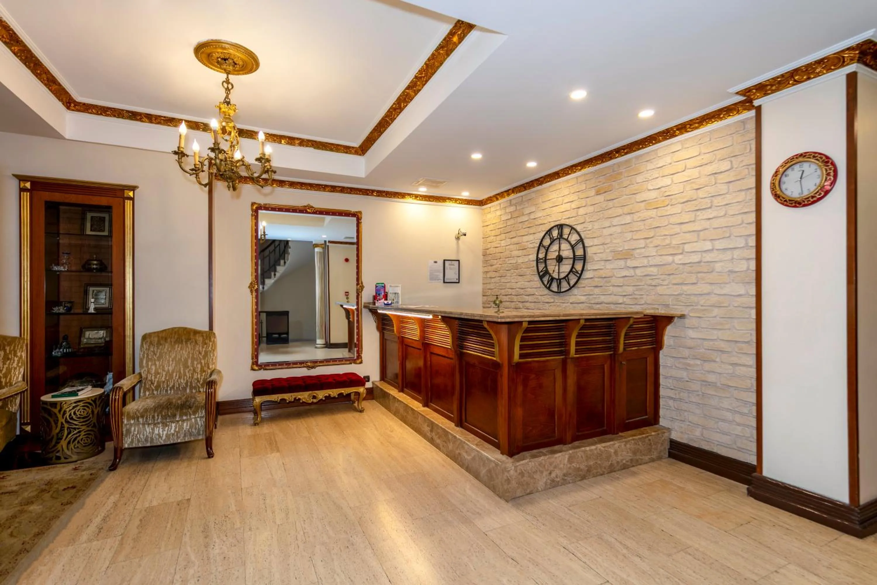 Living room in Nil Hotel İstanbul City Center