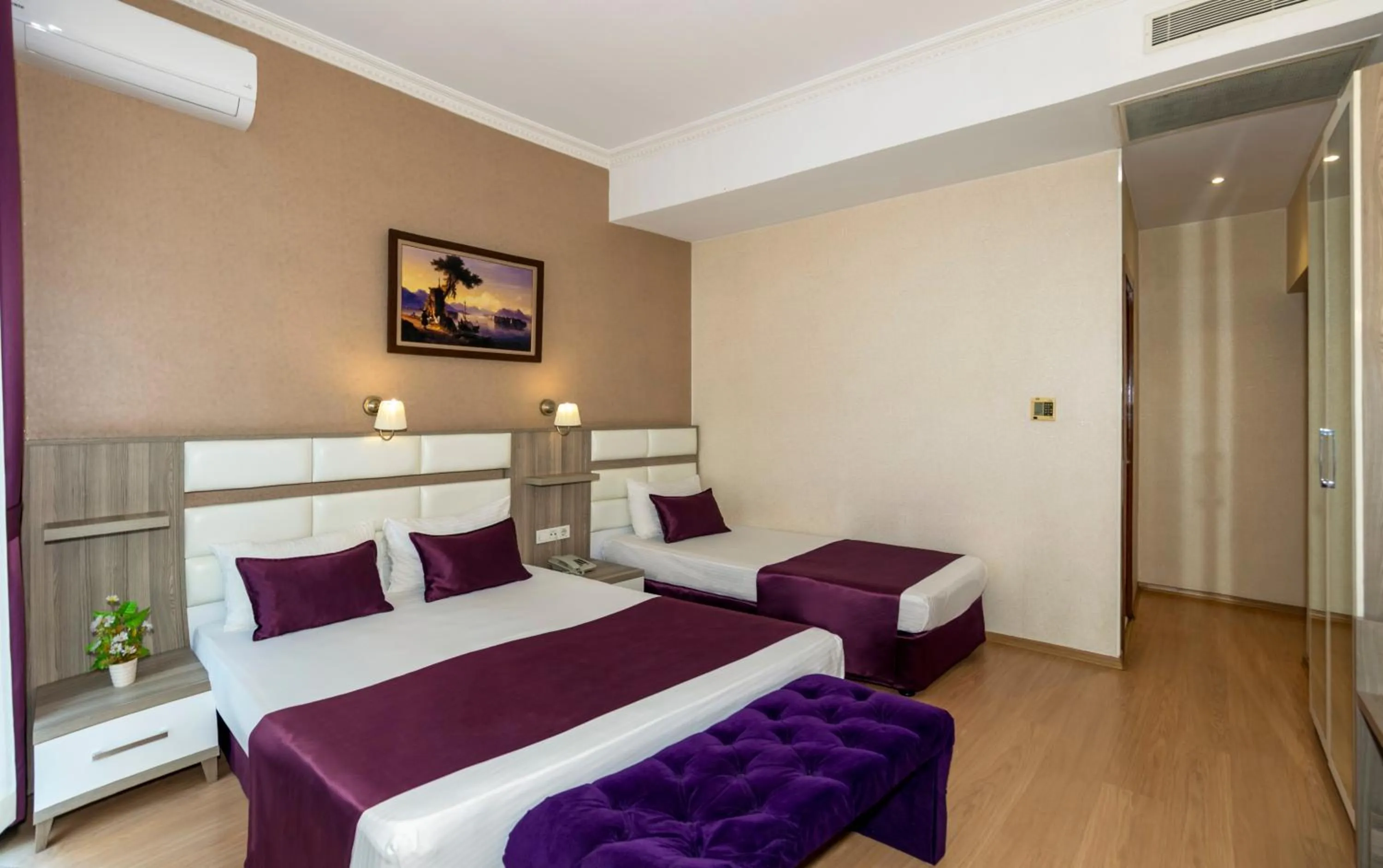 Bed in Nil Hotel İstanbul City Center