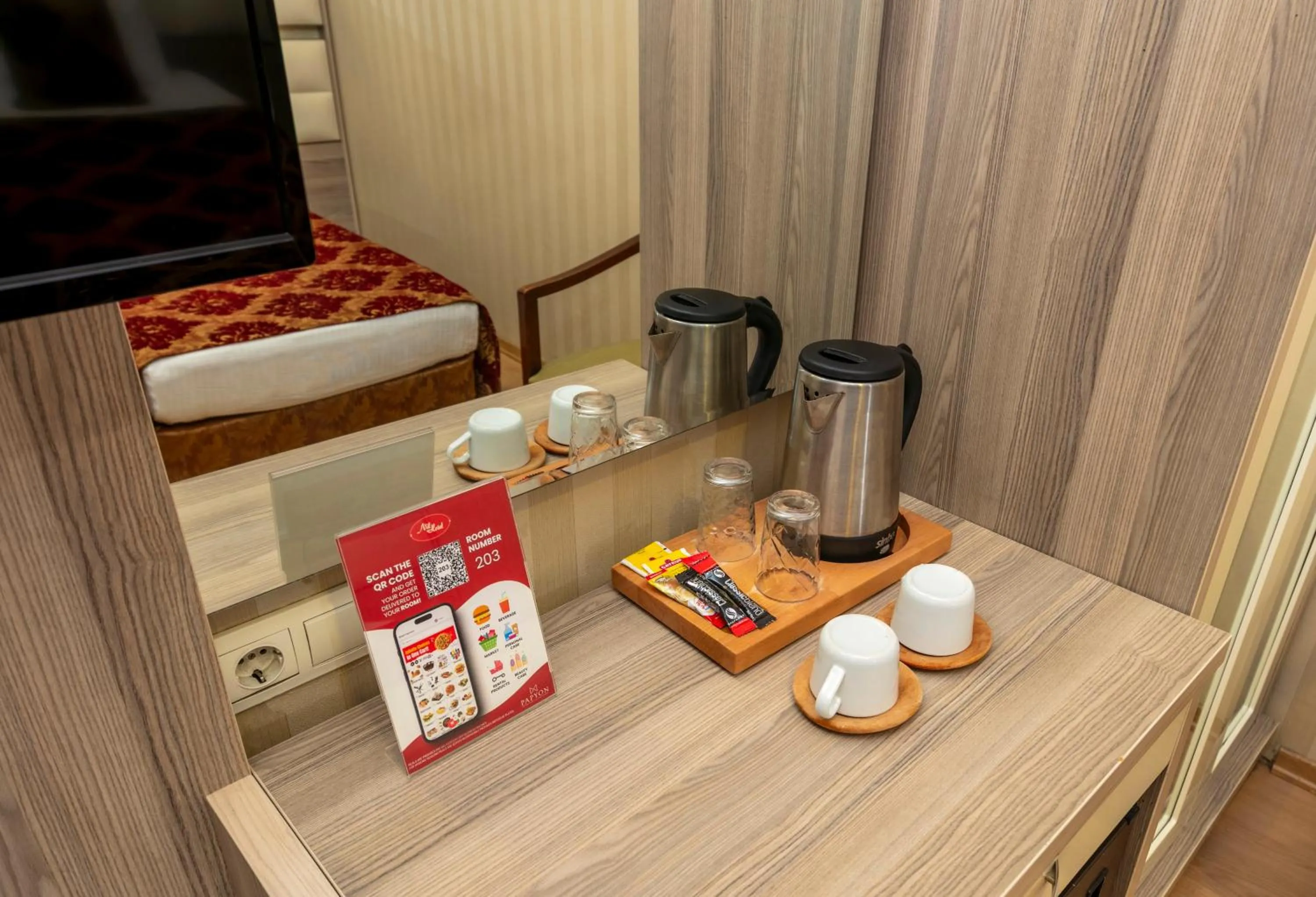 TV and multimedia in Nil Hotel İstanbul City Center