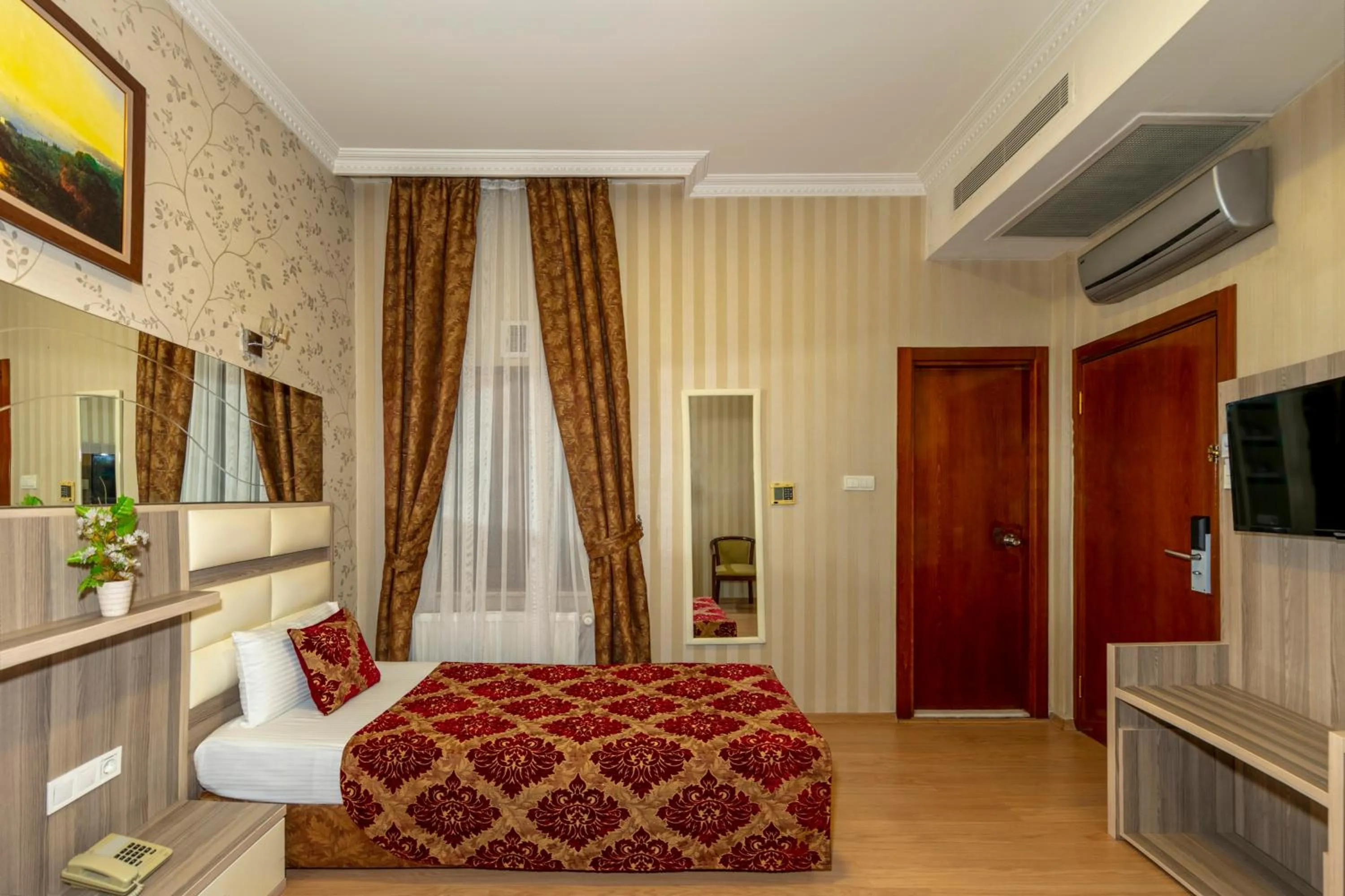 Bed in Nil Hotel İstanbul City Center