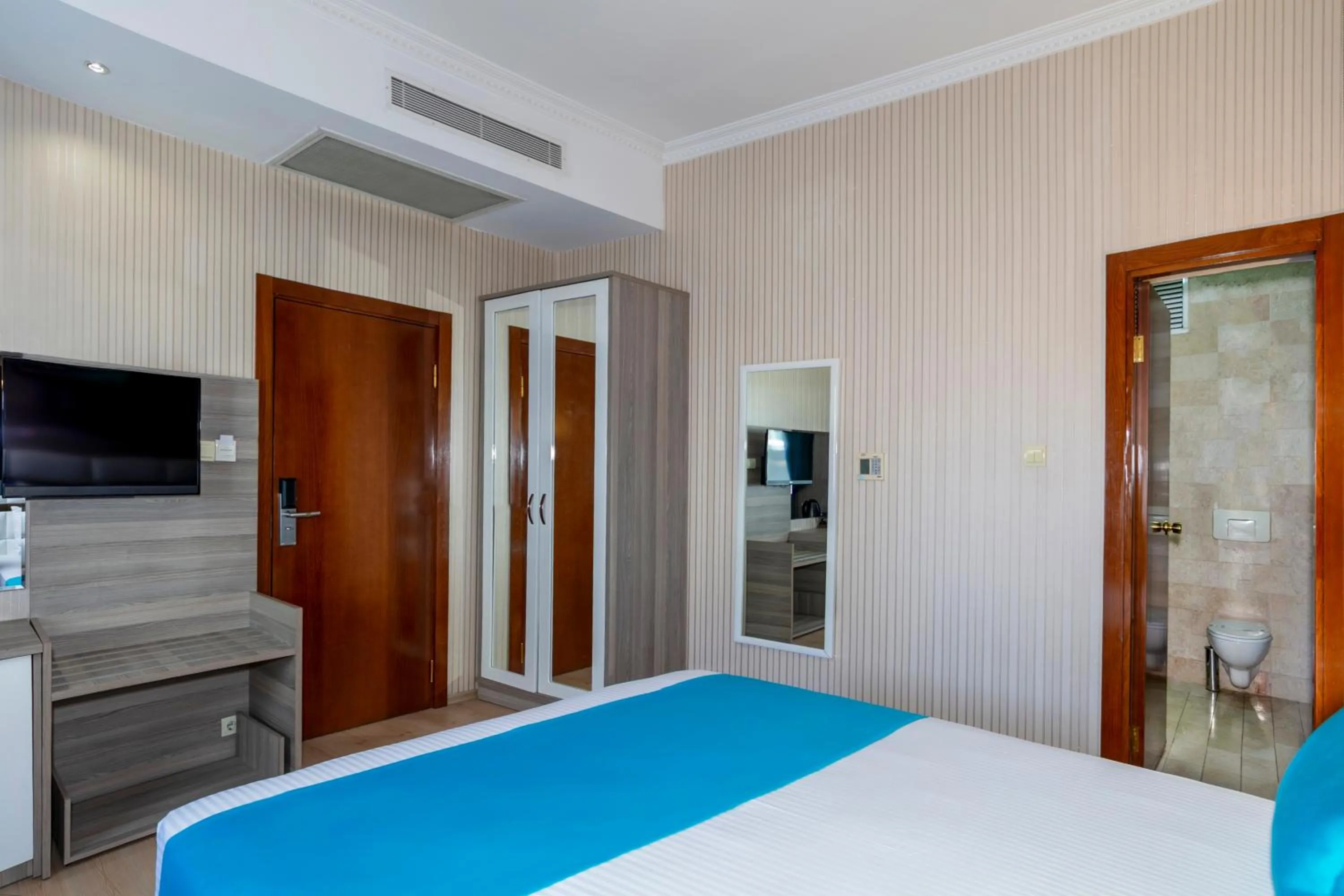 Bed in Nil Hotel İstanbul City Center