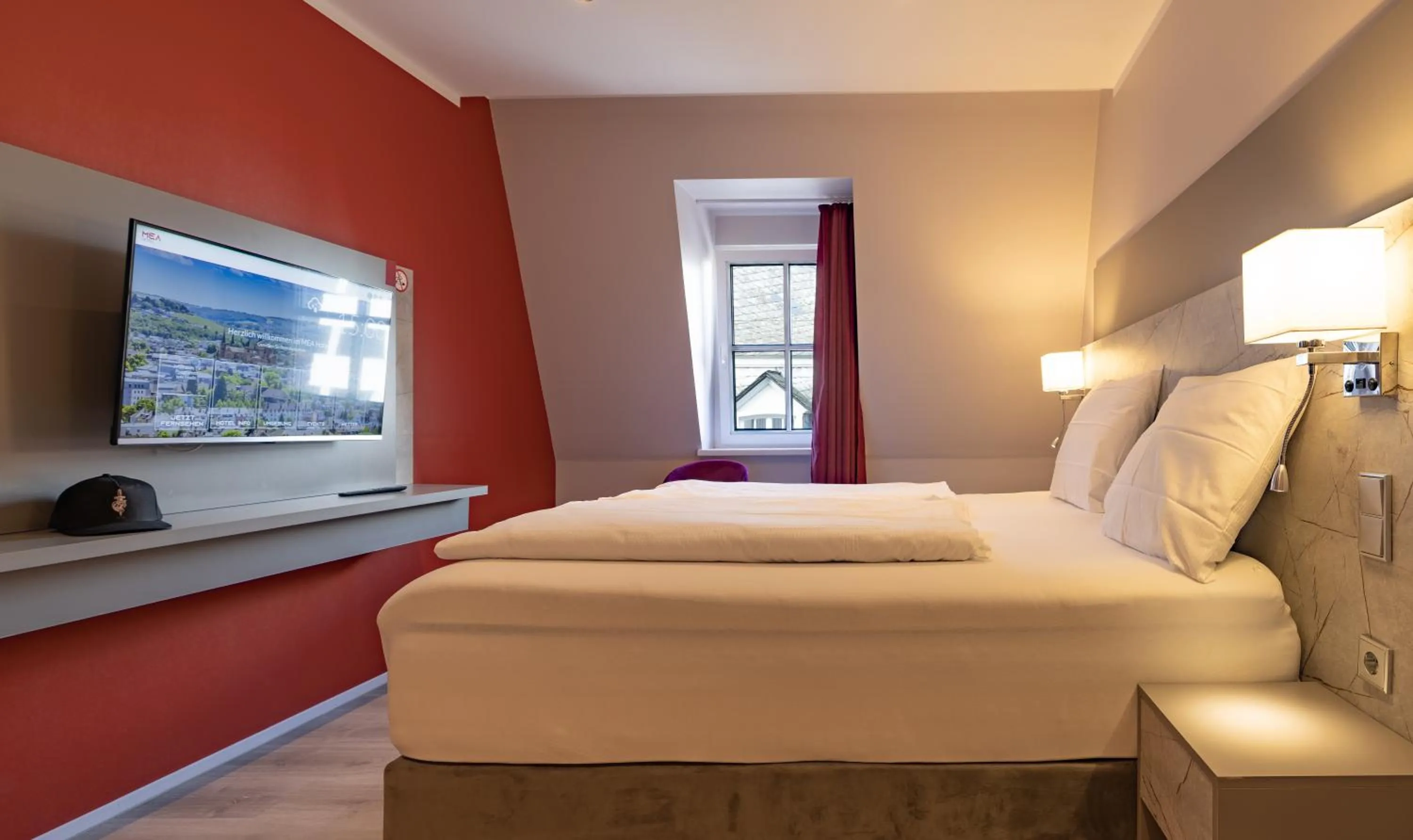 Bed in MEA HOTEL TRIER