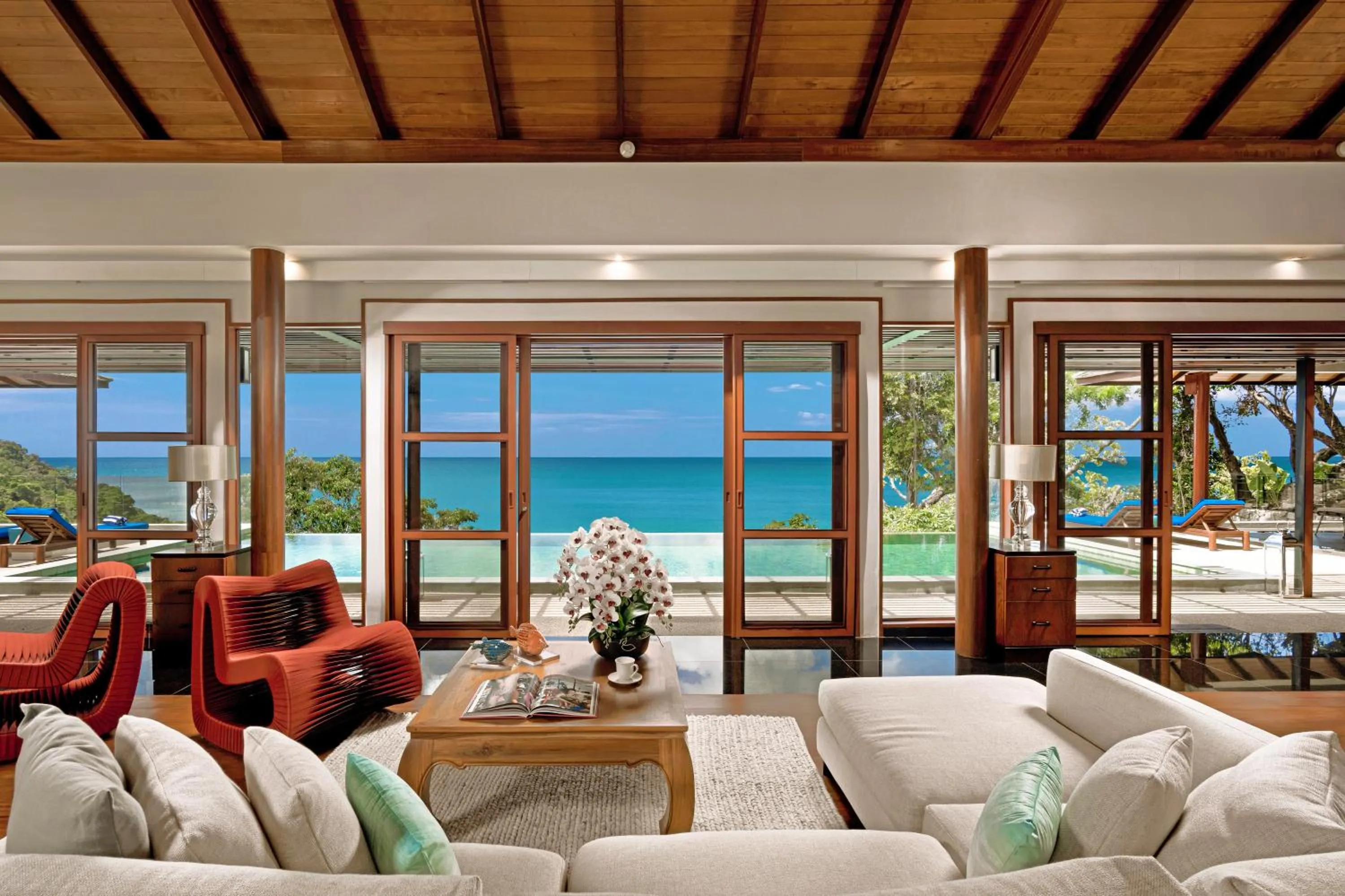 Living room in Villa Varya