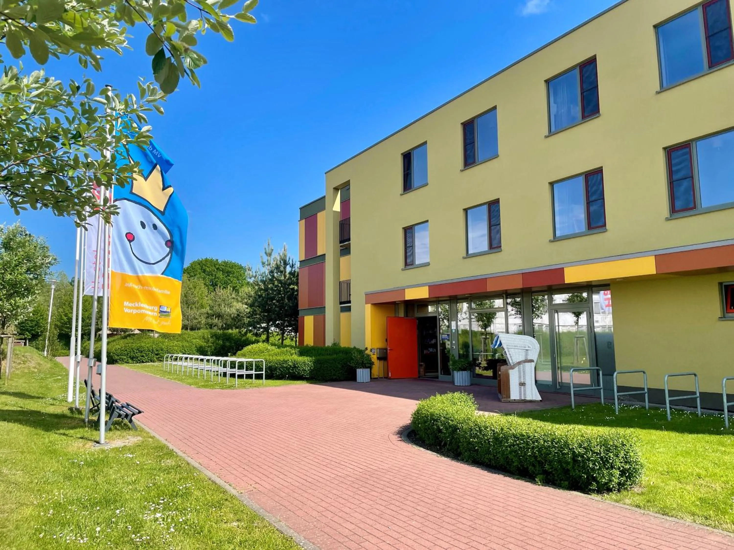 Property building in Hotel Garni - Haus 54