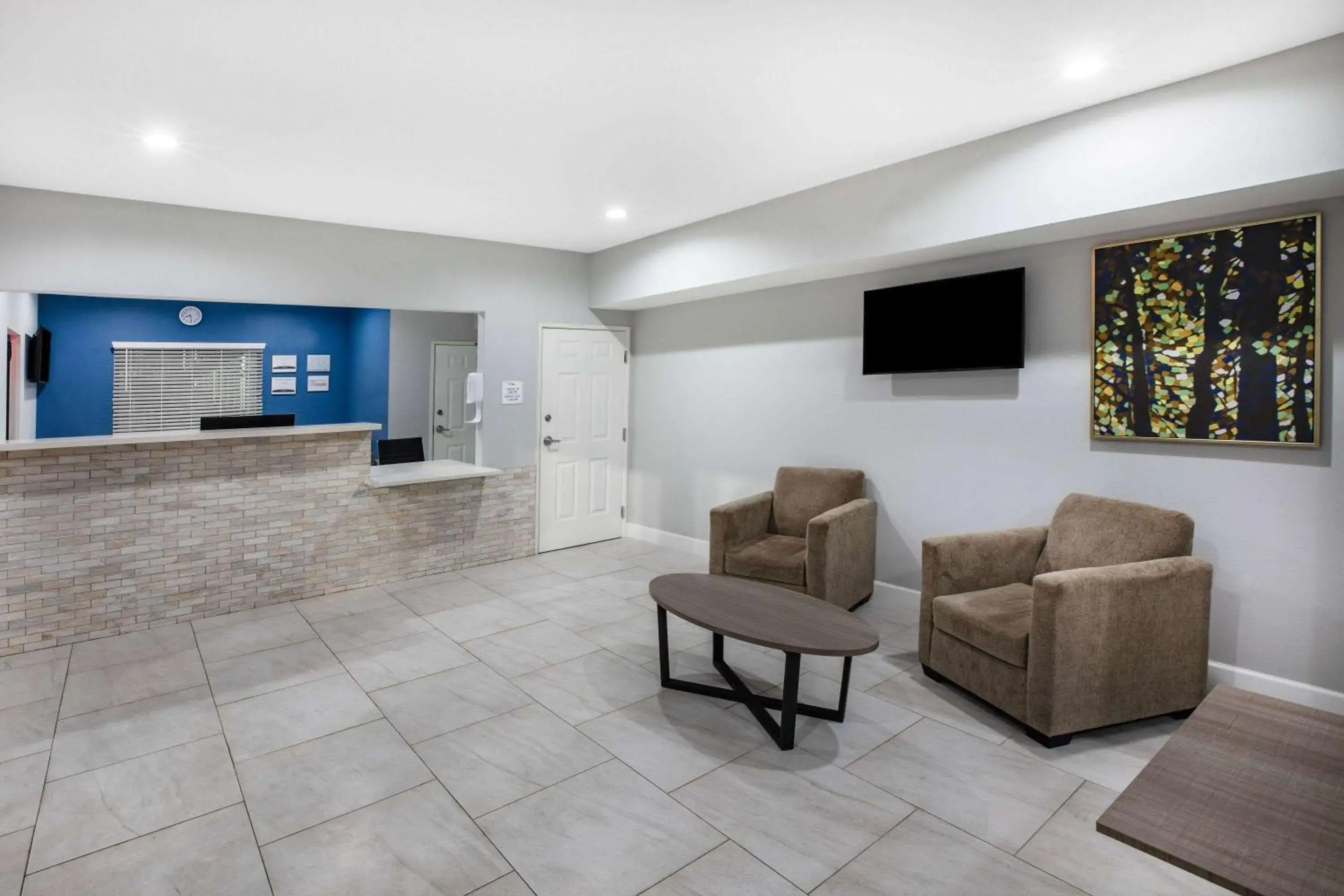 Lobby or reception in Baymont by Wyndham Freeport Texas Lobby or reception in Baymont by Wyndham Freeport Texas