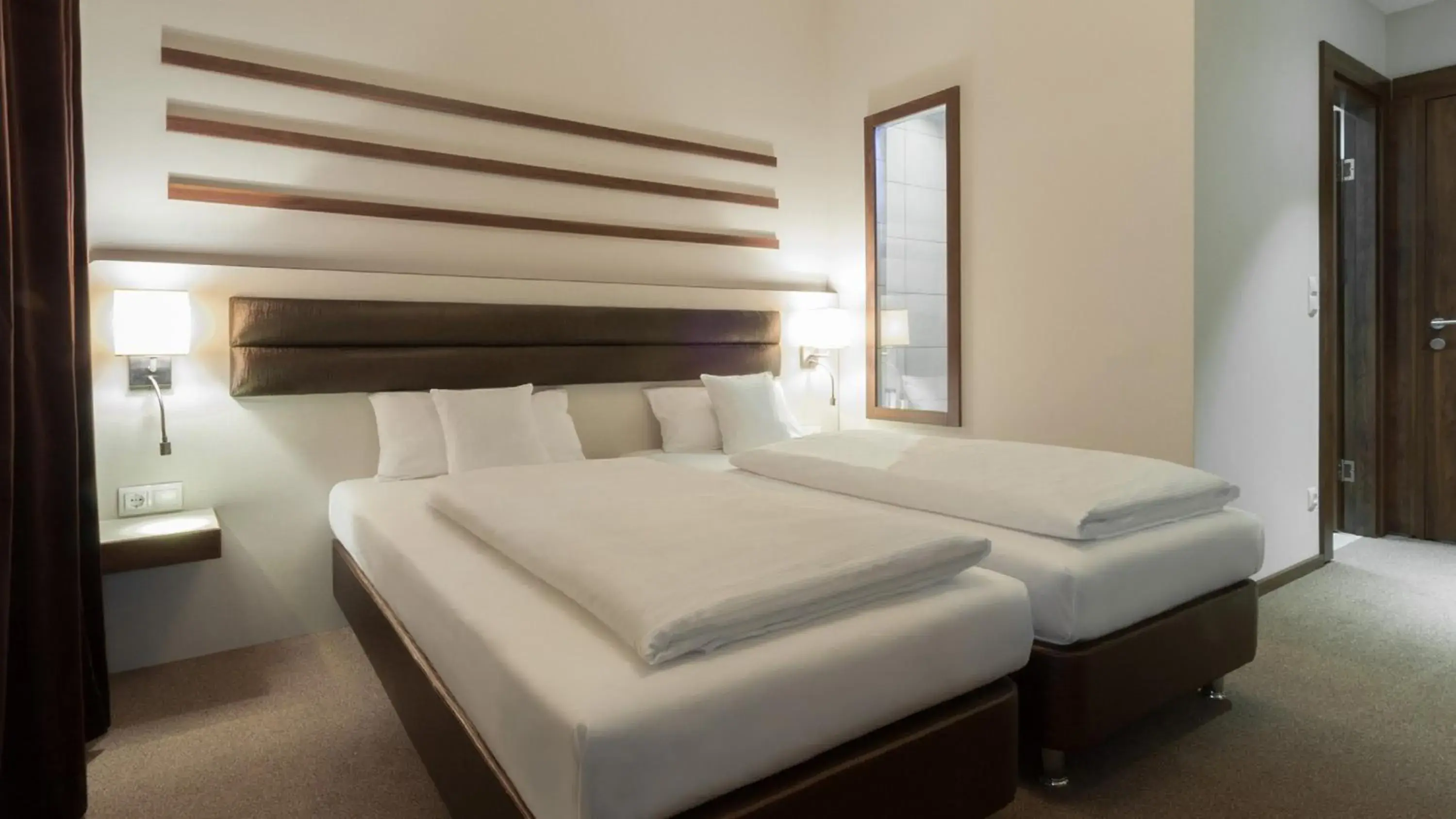 Bed in Hotel Nordhausen Bed in Hotel Nordhausen