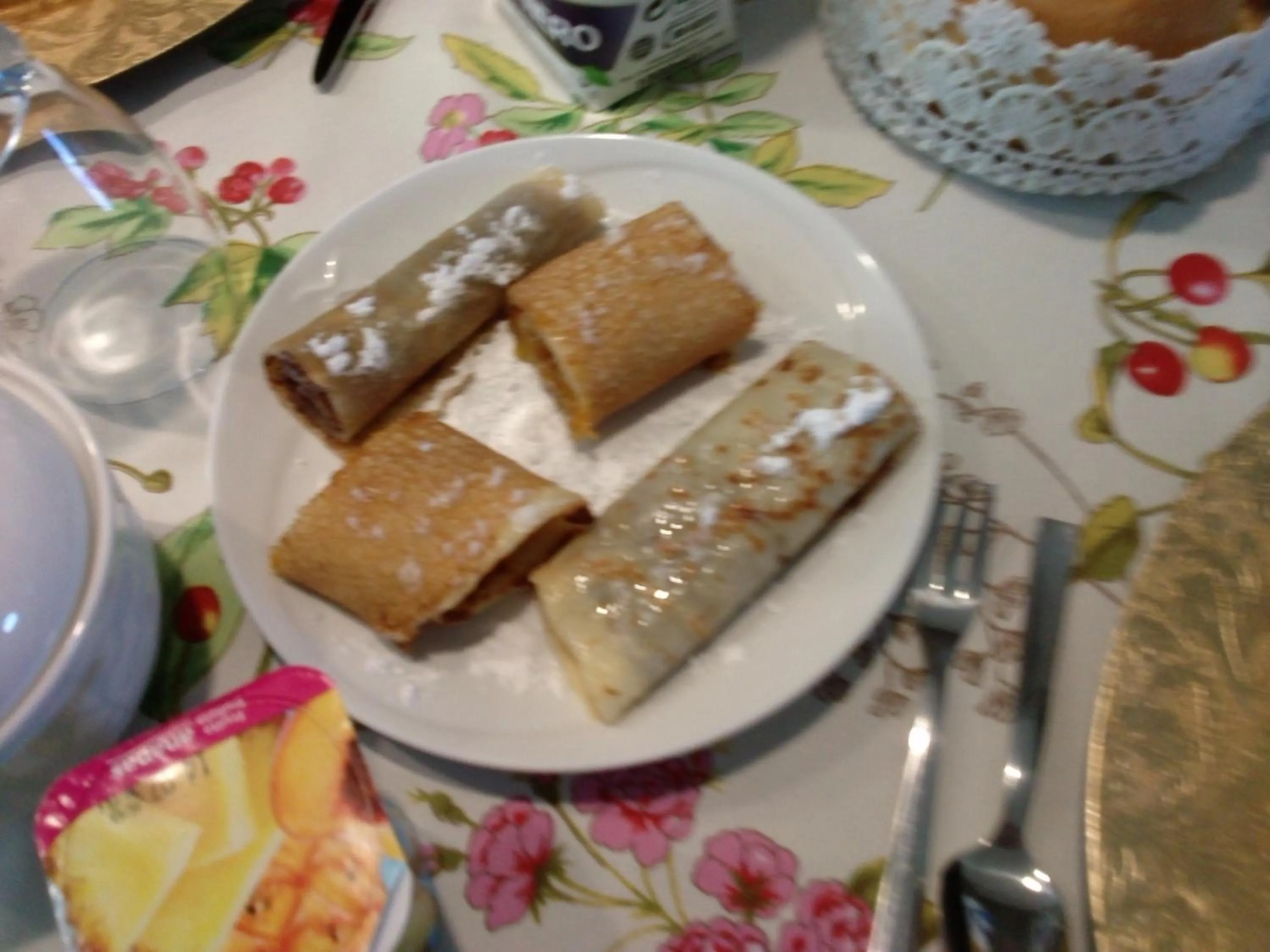 Continental breakfast in B&B Il Cielo Sui Sassi