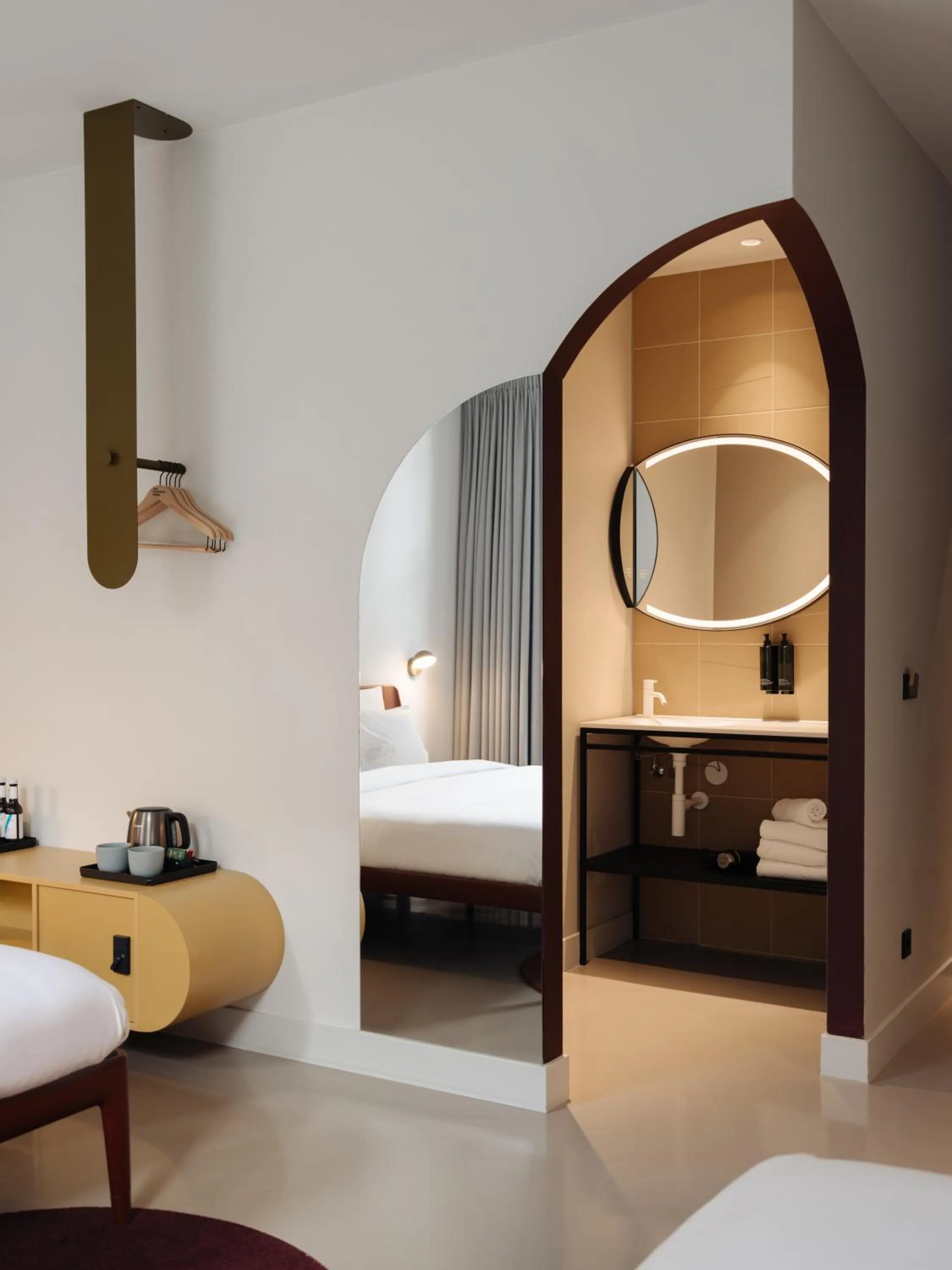 Bed in Conscious Hotel Museum Square