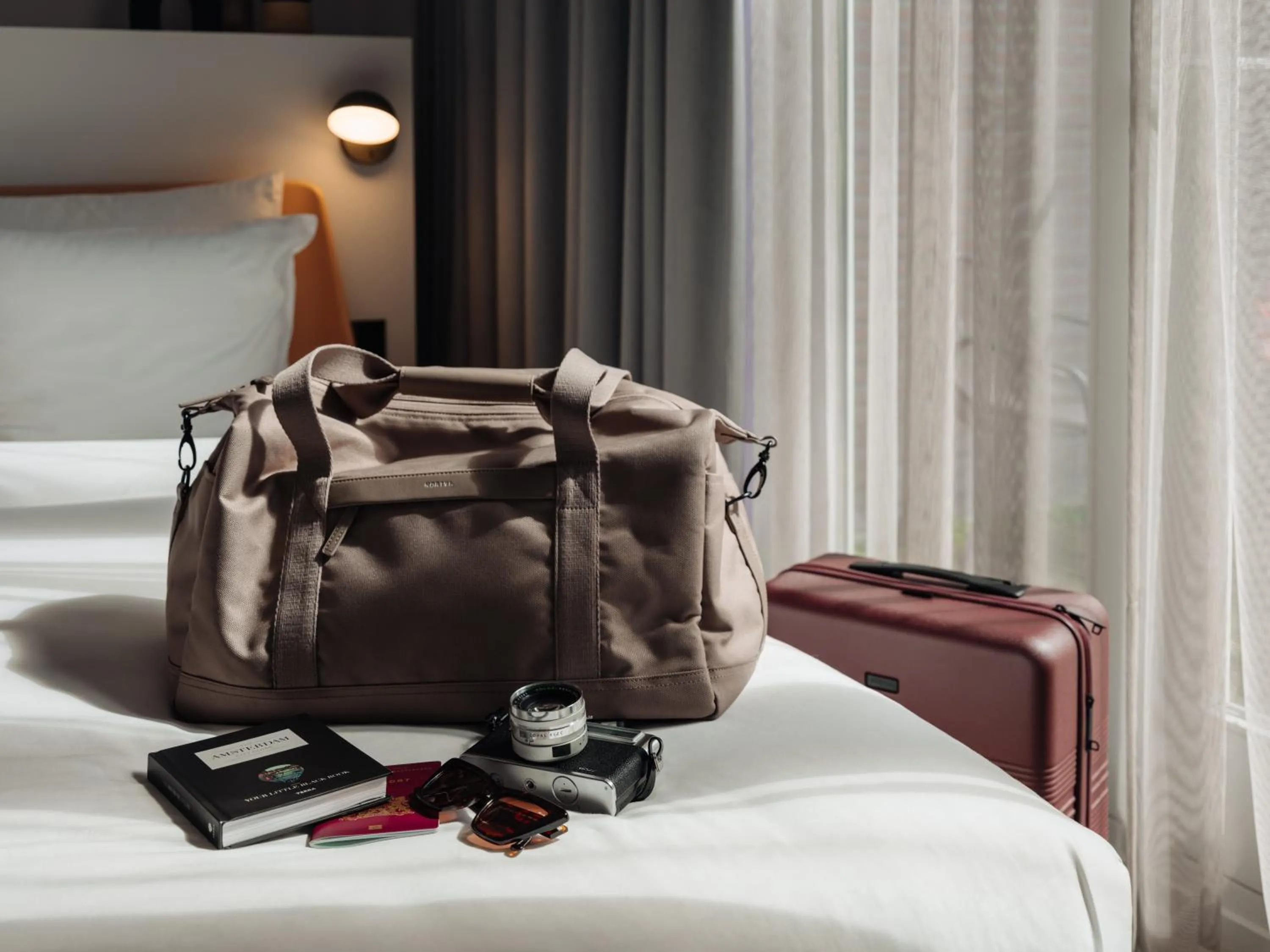 Bed in Conscious Hotel Museum Square