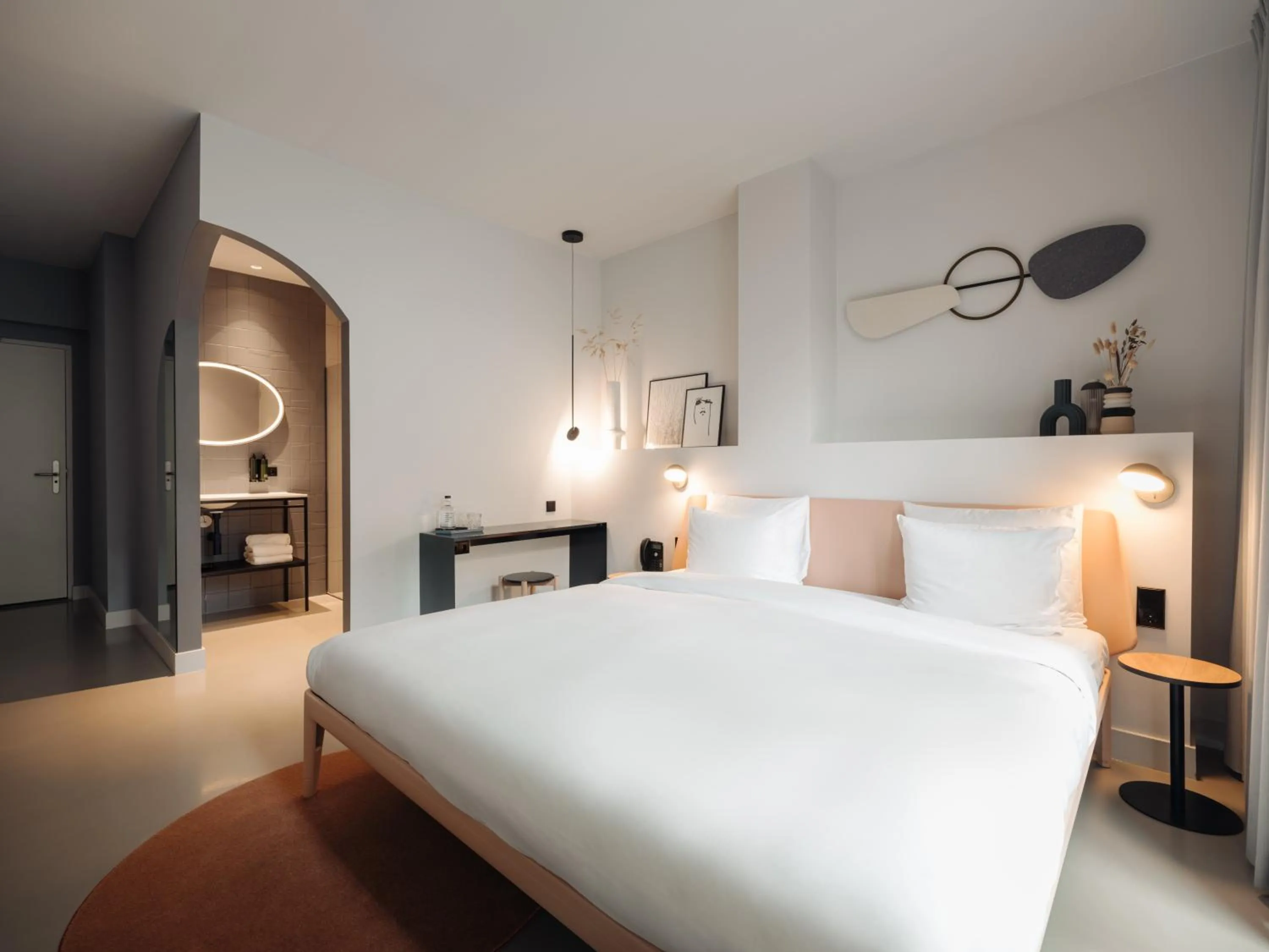 Bed in Conscious Hotel Museum Square