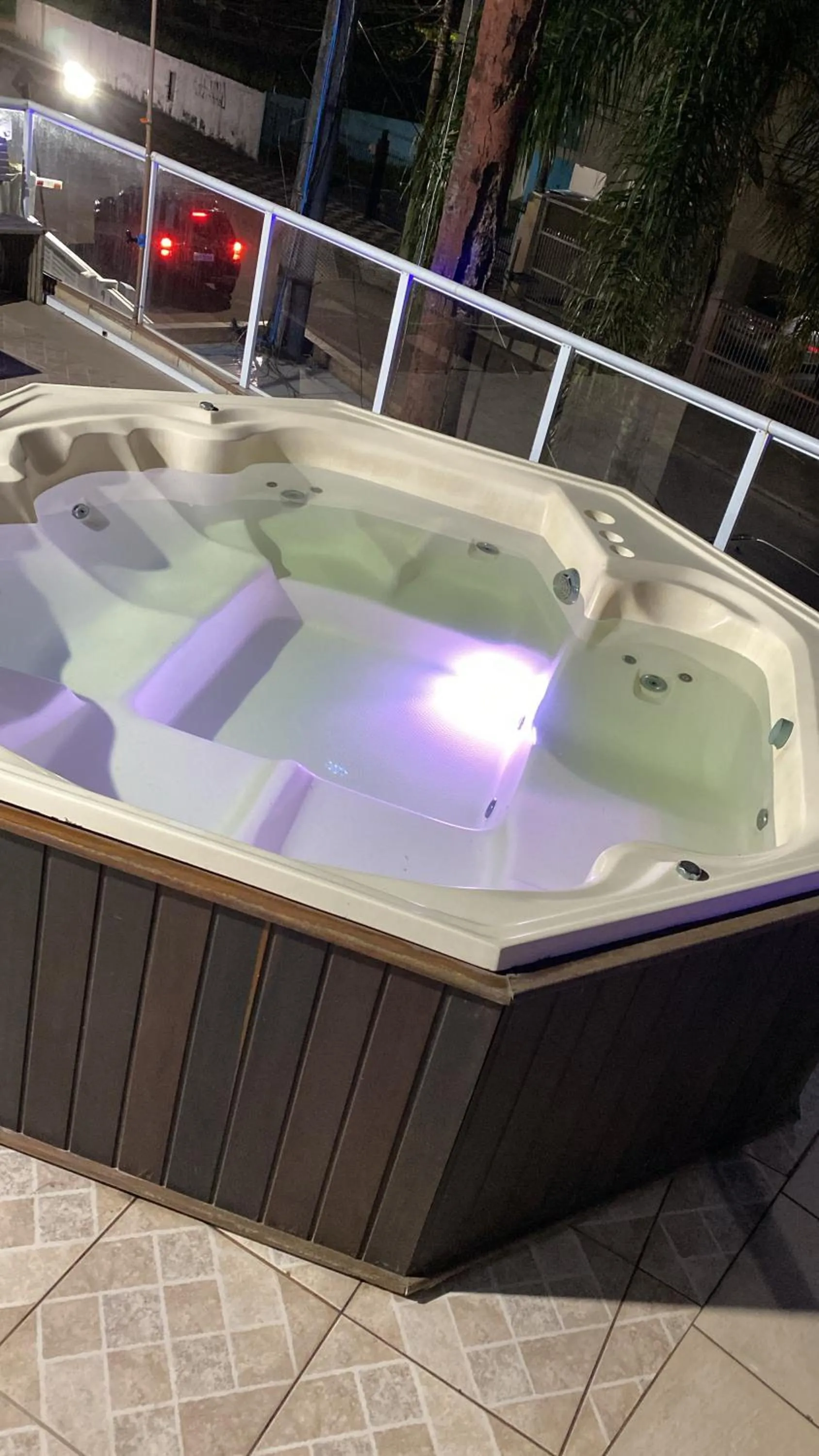 Hot Tub in Pousada Las Palmas