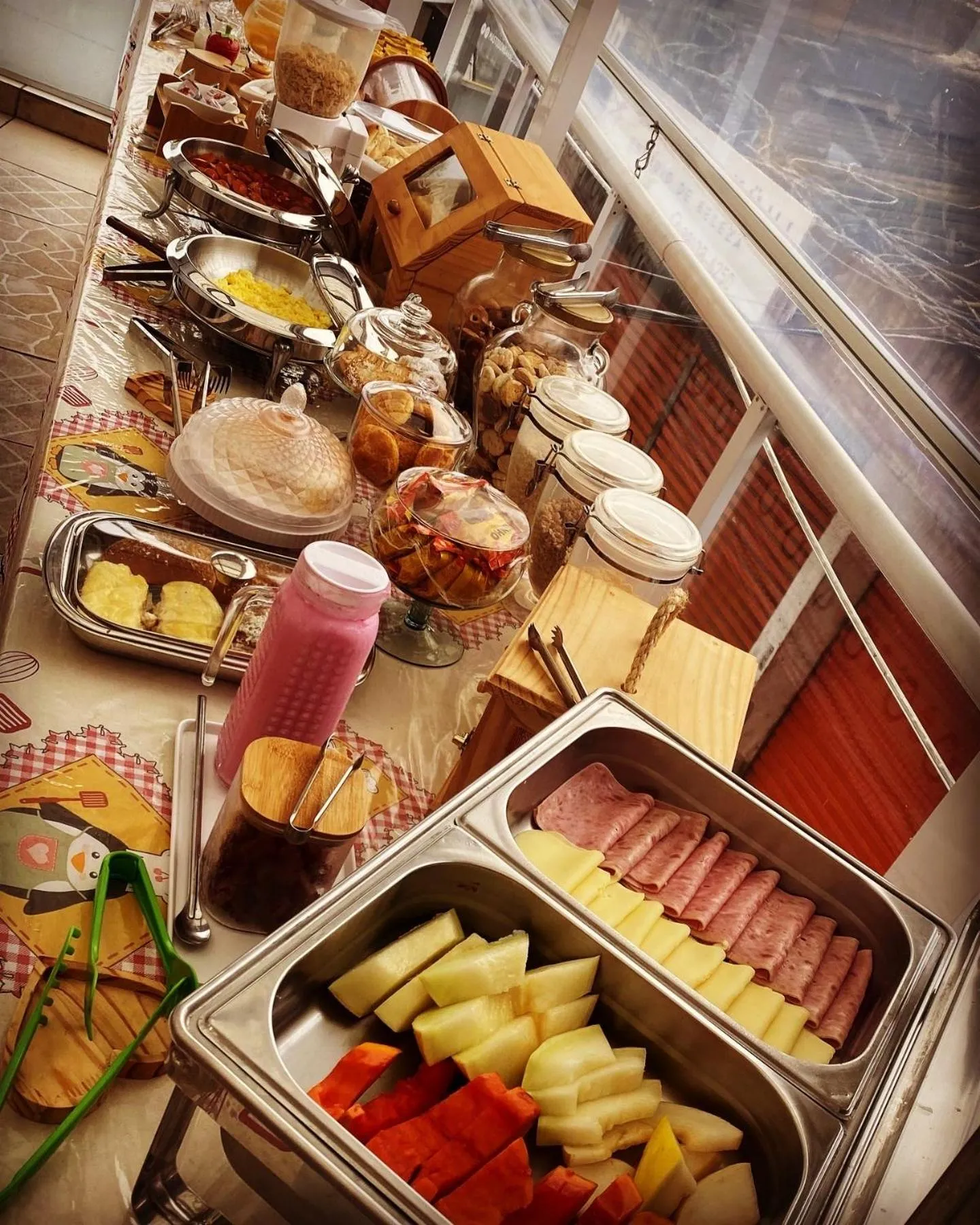 Breakfast in Pousada Las Palmas