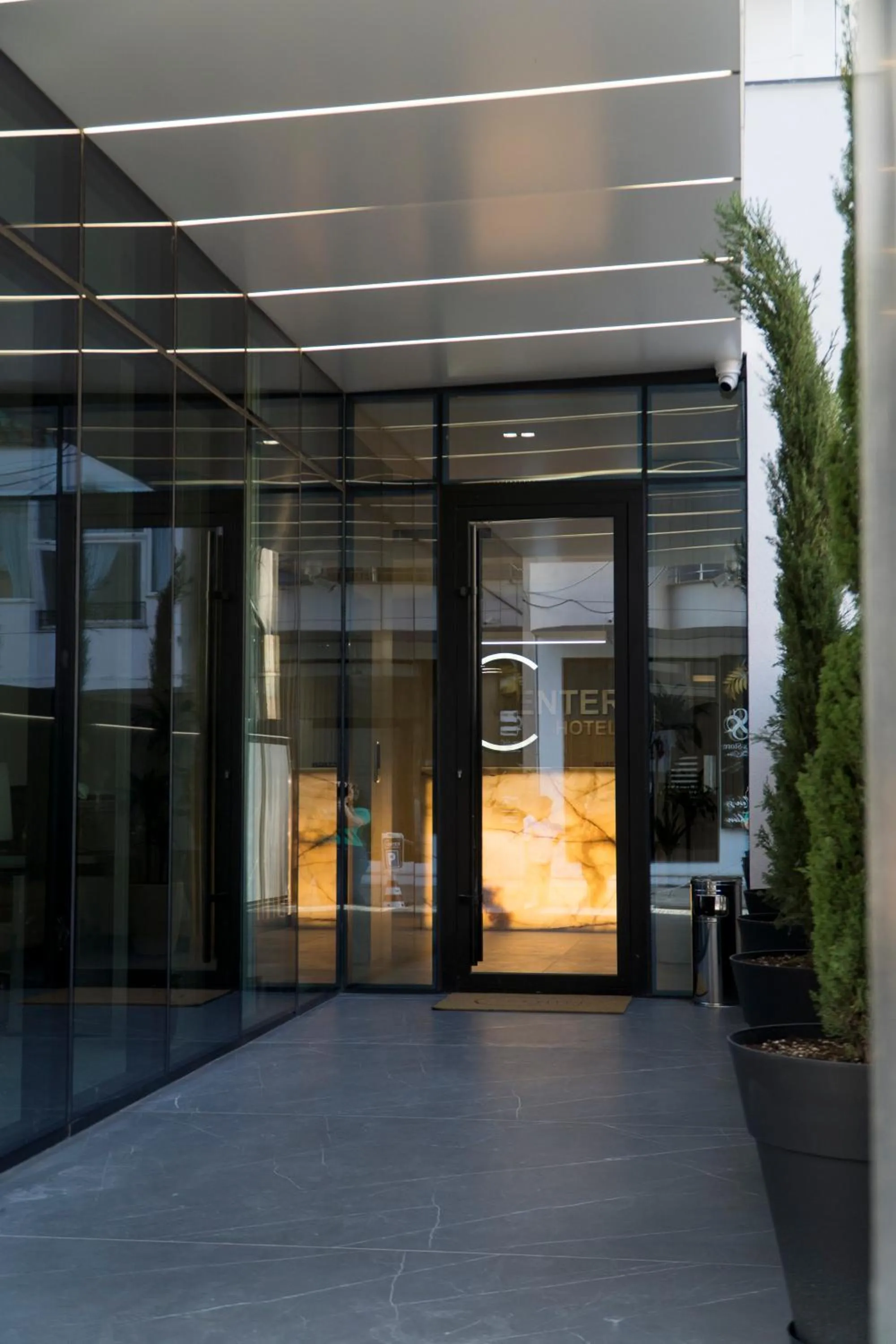 Facade/entrance in Center Hotel
