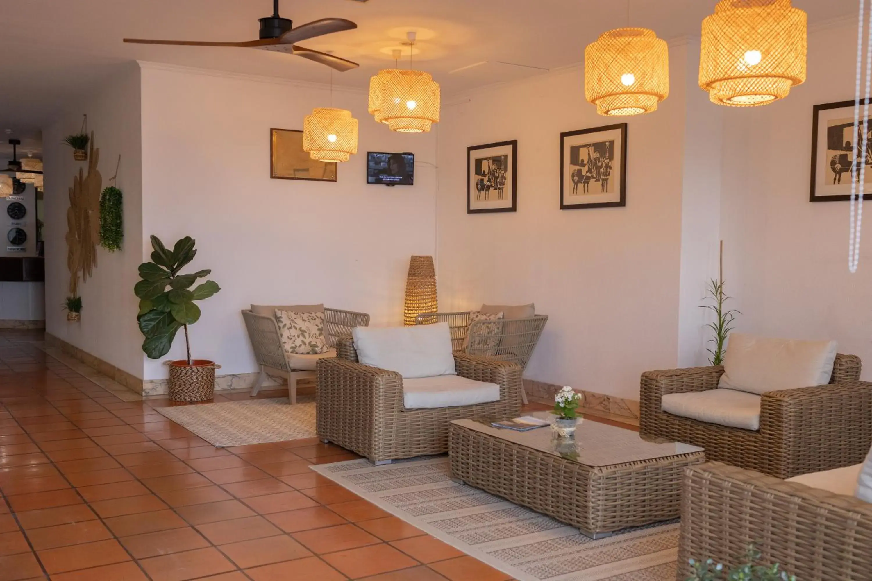 Lobby or reception in Flag Hotel Madeira - Ribeira Brava Lobby or reception in Flag Hotel Madeira - Ribeira Brava