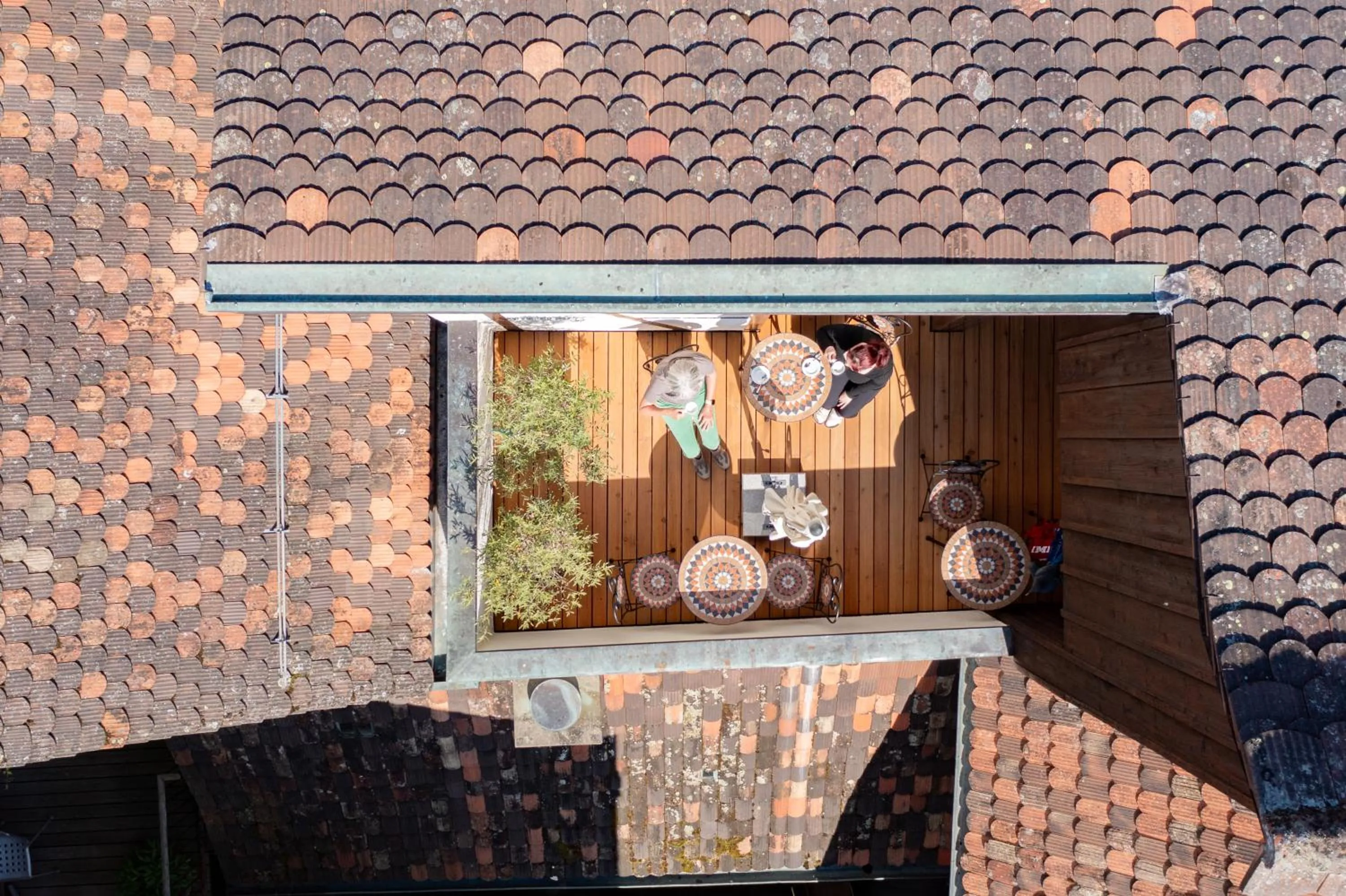Balcony/Terrace in Hotel Adler